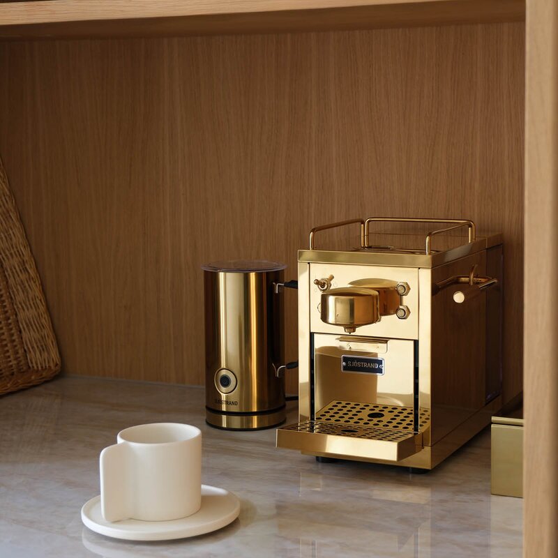 The Original 2.0 kaffe kapselmaskin 1,2L messing