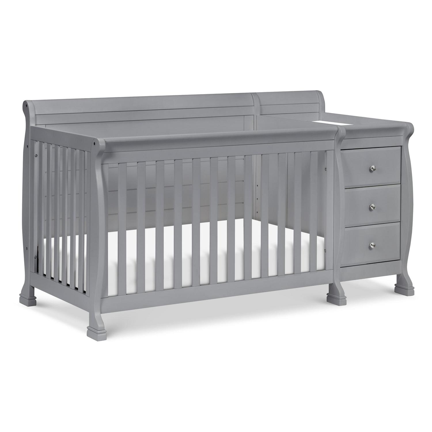 Davinci Kalani 4 - in - 1 Convertible Crib & Changer in Grey