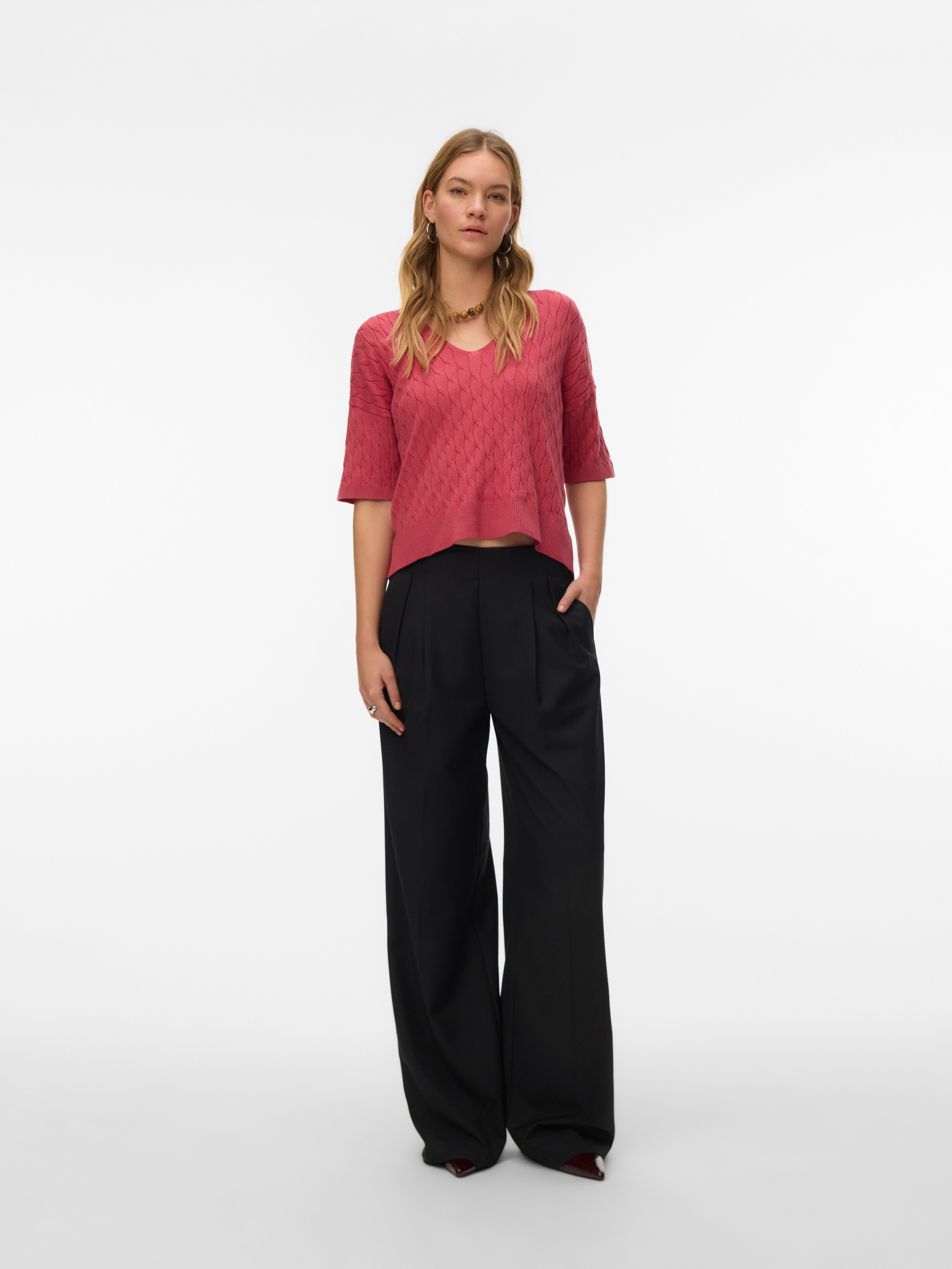 VERO MODA® VMFANTASTIC Knitted T-shirt