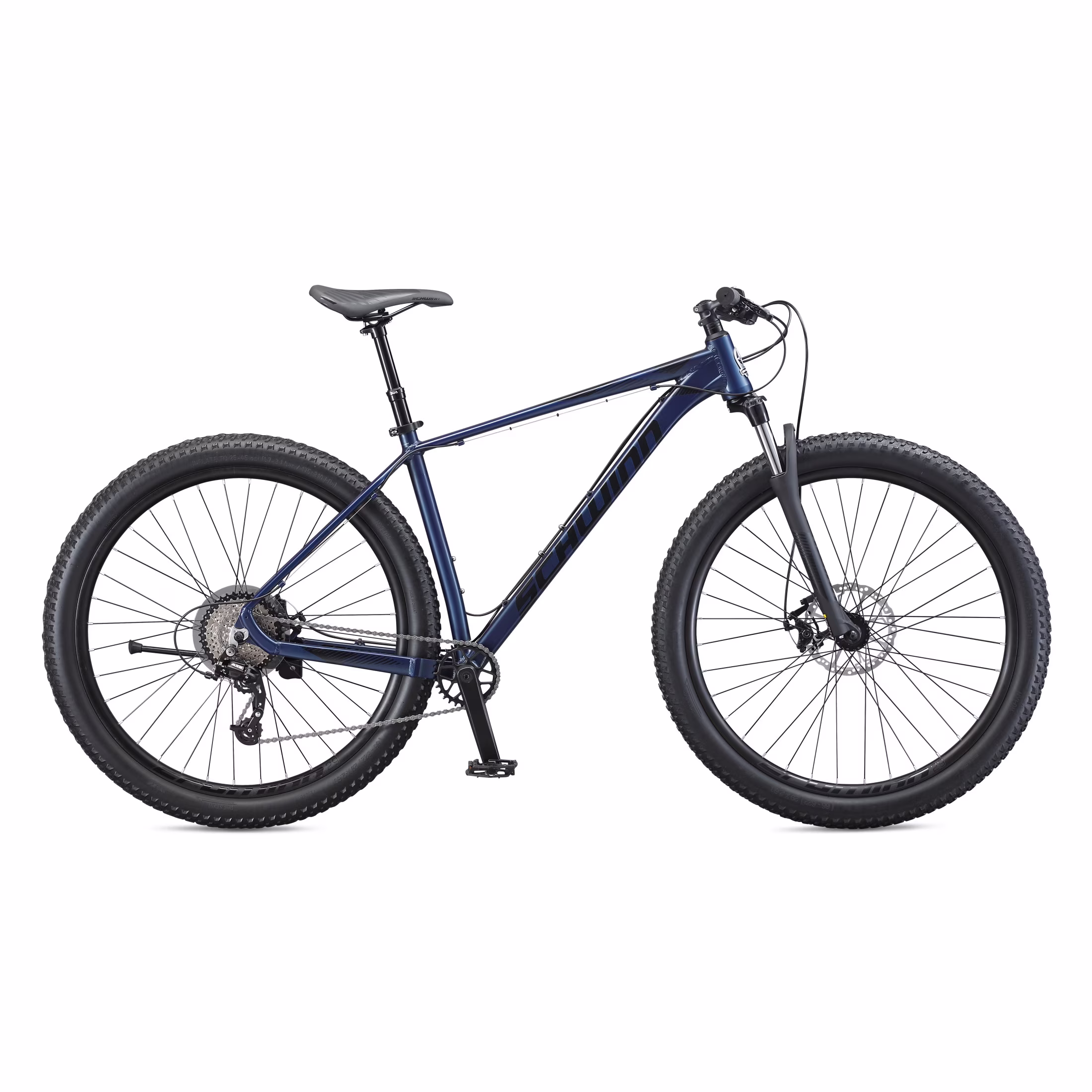 Schwinn Axum DP 29 inch Mens Mountain Bike, 19 inch Frame Adult Bicycle, Red
