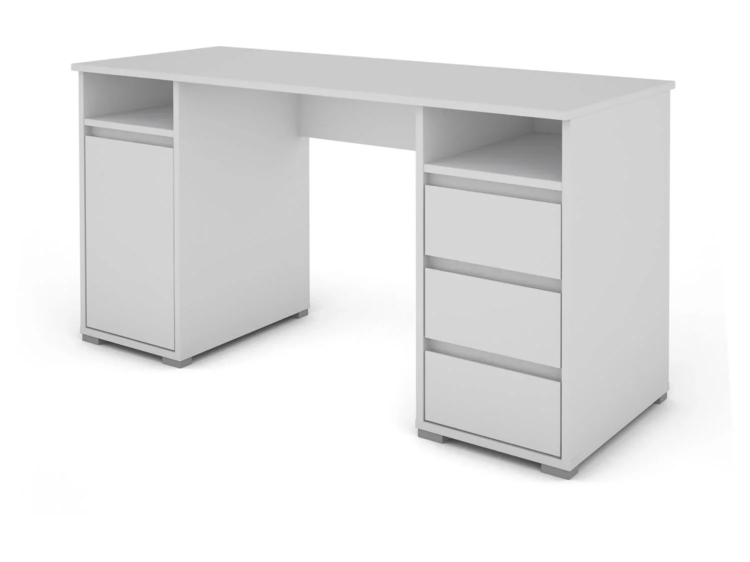 byLIVING Bureau Lobo, avec rangements, 138 x 75 x 55 cm