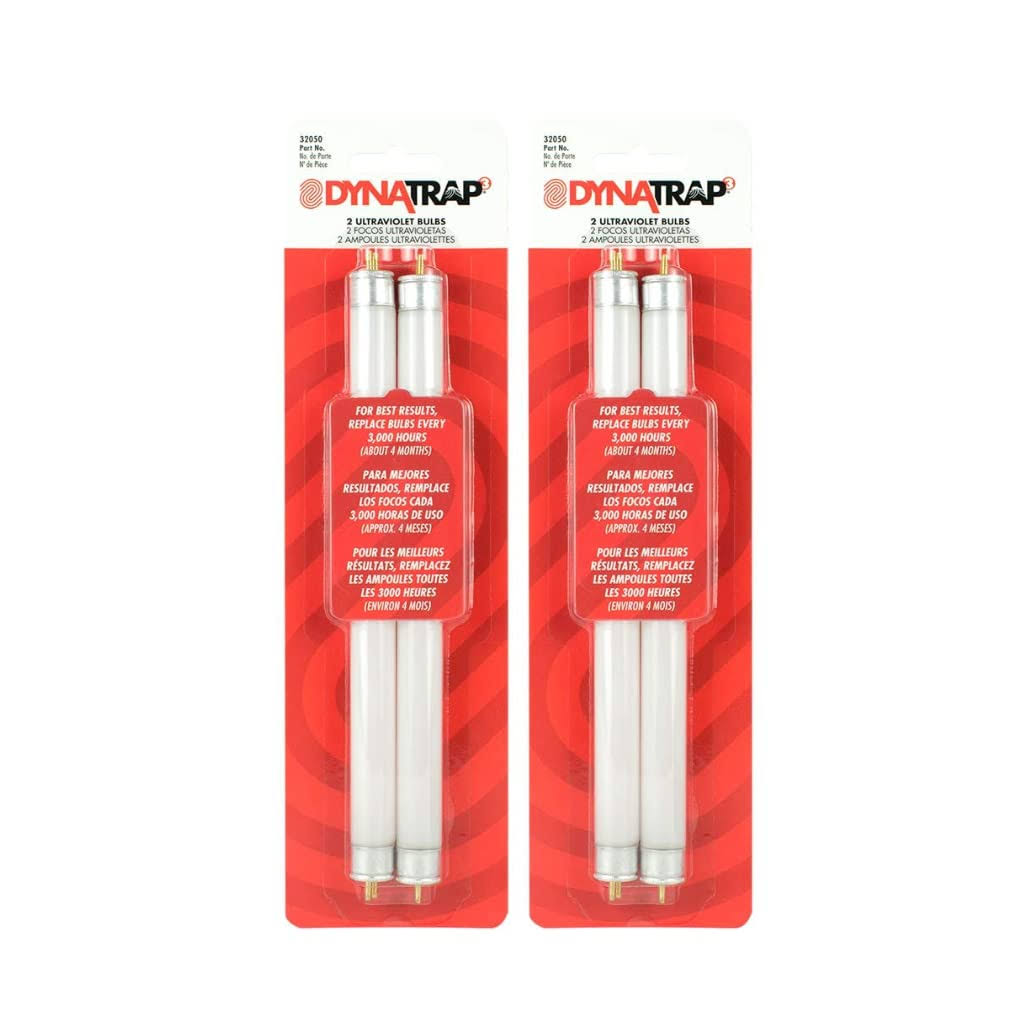Dynatrap 32050 Replacement UV Light Bulbs for Dt2000xl Insect Trap (Pack of 2, Total of 4 Bulbs)