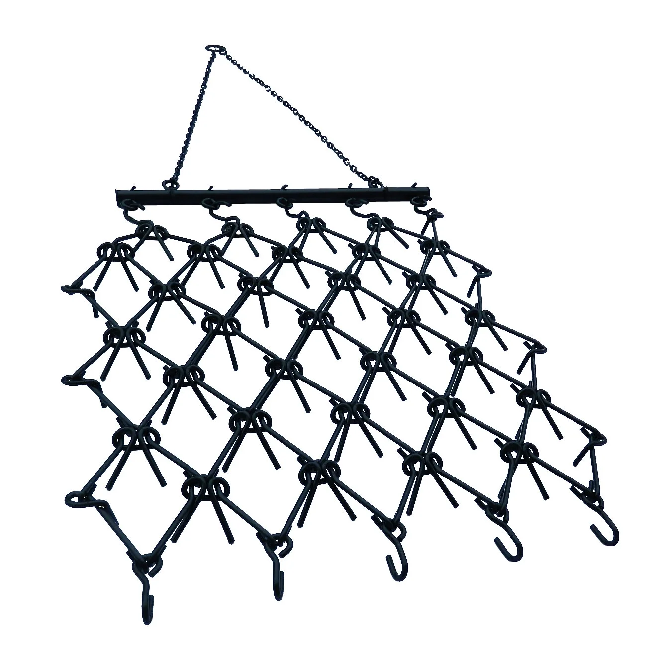 4'x4' Steel Drag Rake Field Leveling Harrow with 1/2" Teeth(48 in/4 in) - Image 7