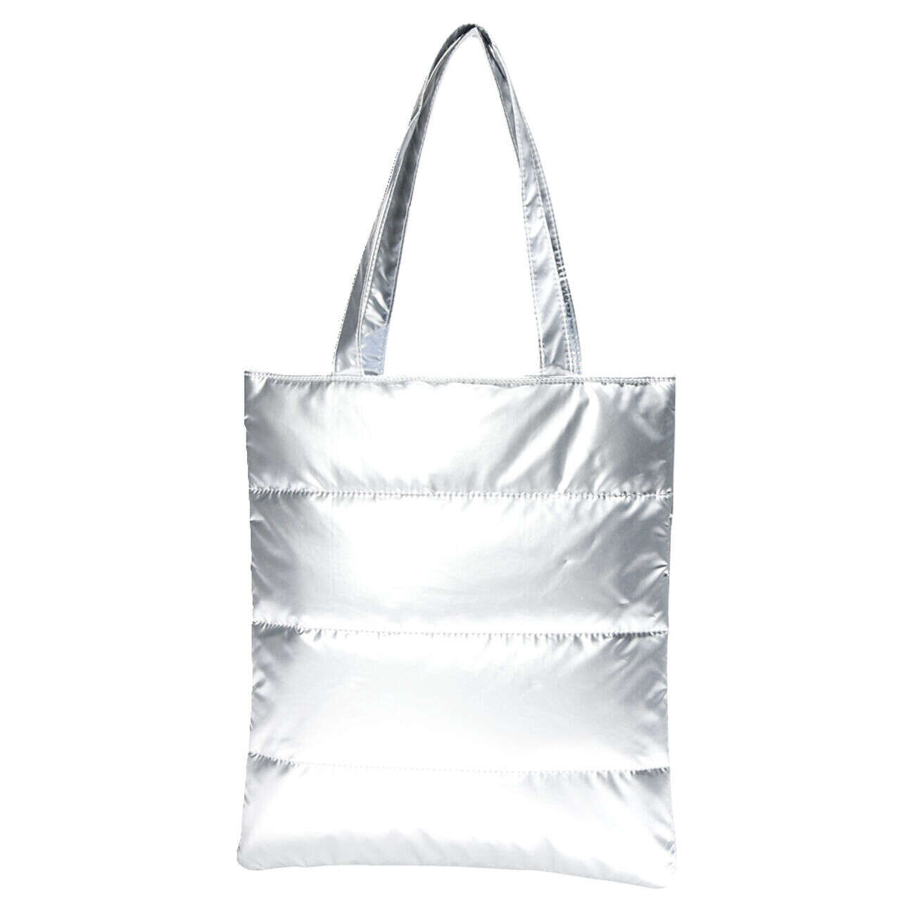 Sac matelassé design doudoune 34x39cm - 3 coloris