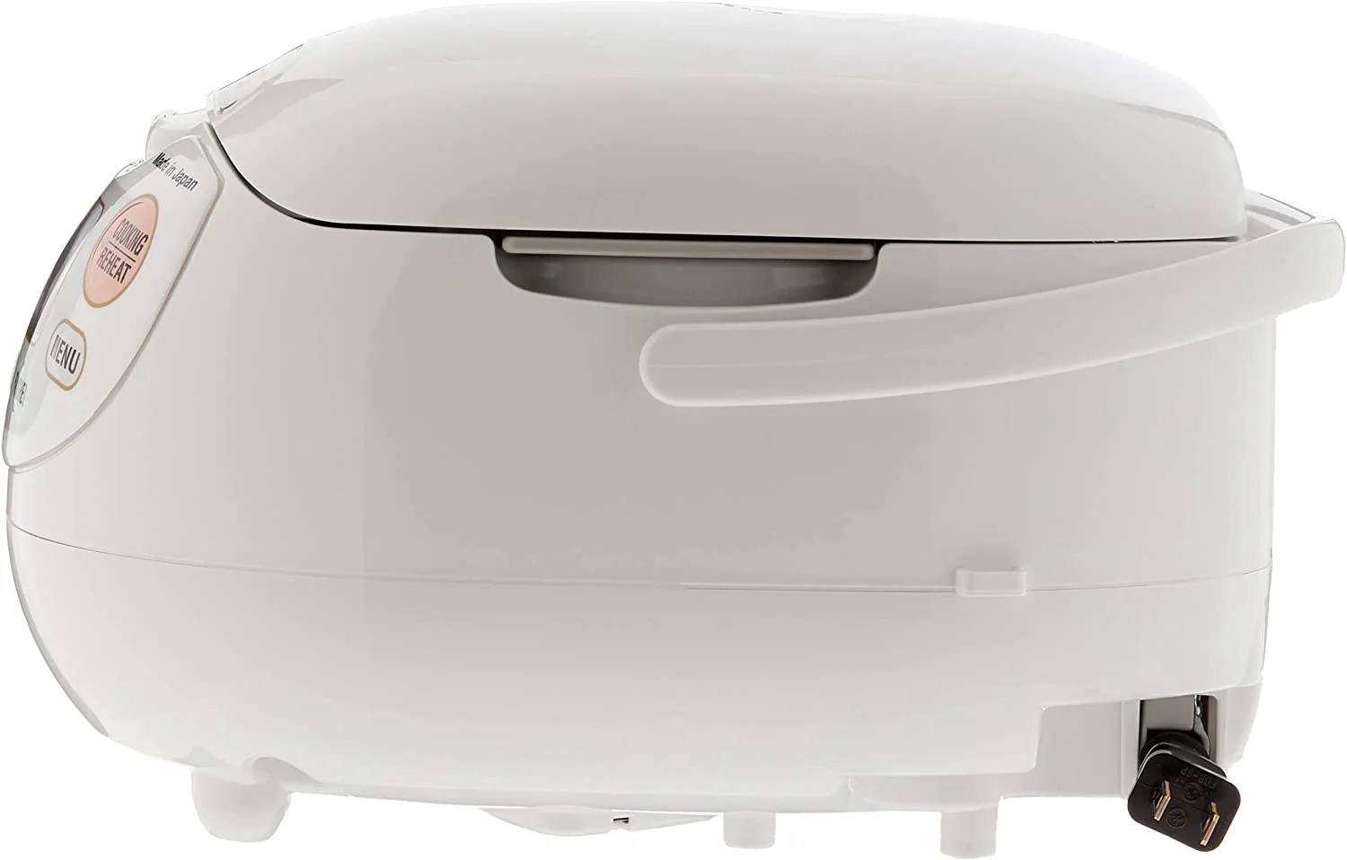 Cuiseur à riz Zojirushi Neuro Fuzzy, fabriqué au Japon, 5,5 tasses, blanc premium