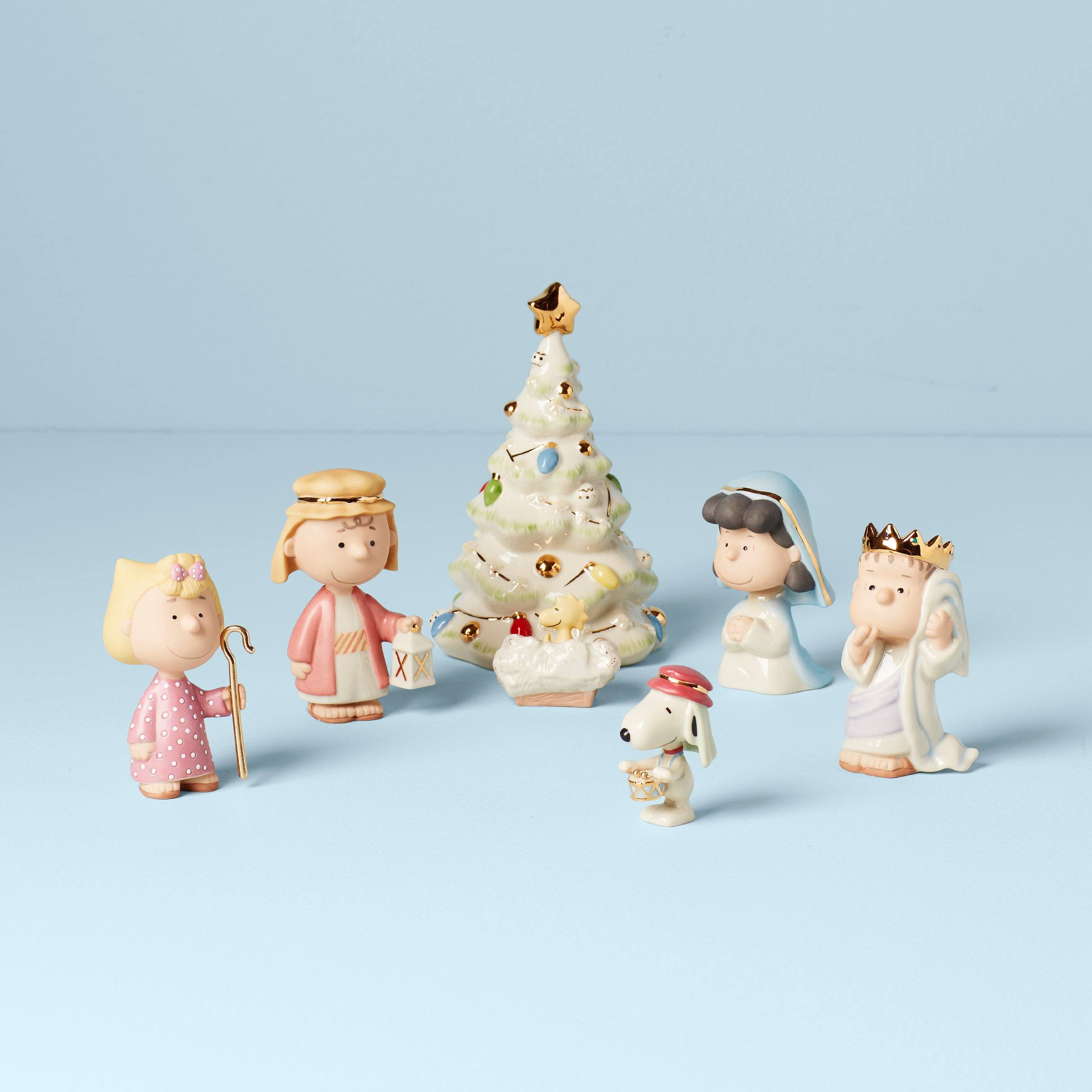 Lenox Peanuts The Christmas Pageant Figurine