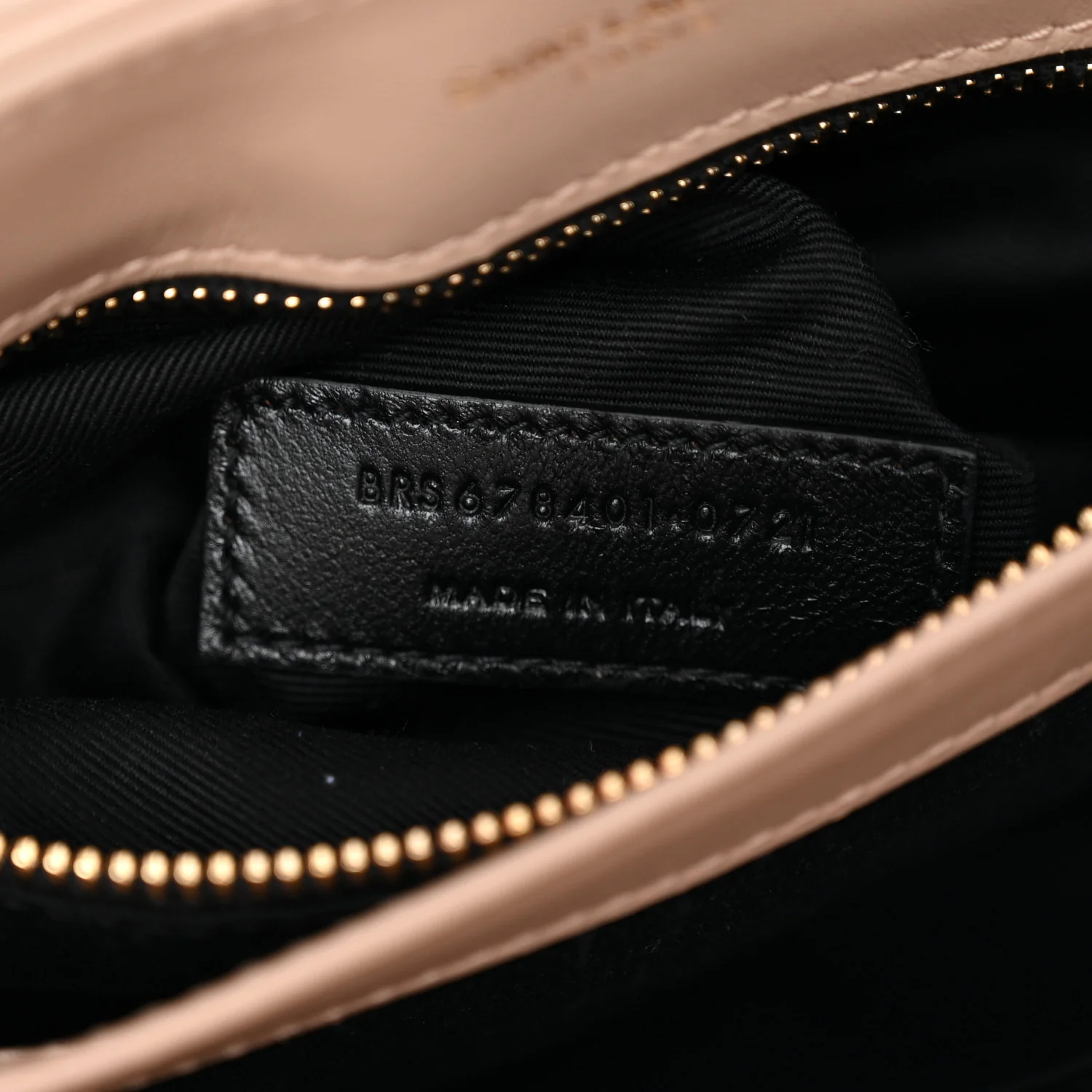 Calfskin Y Quilted Monogram Toy Loulou Crossbody Bag Dark Beige