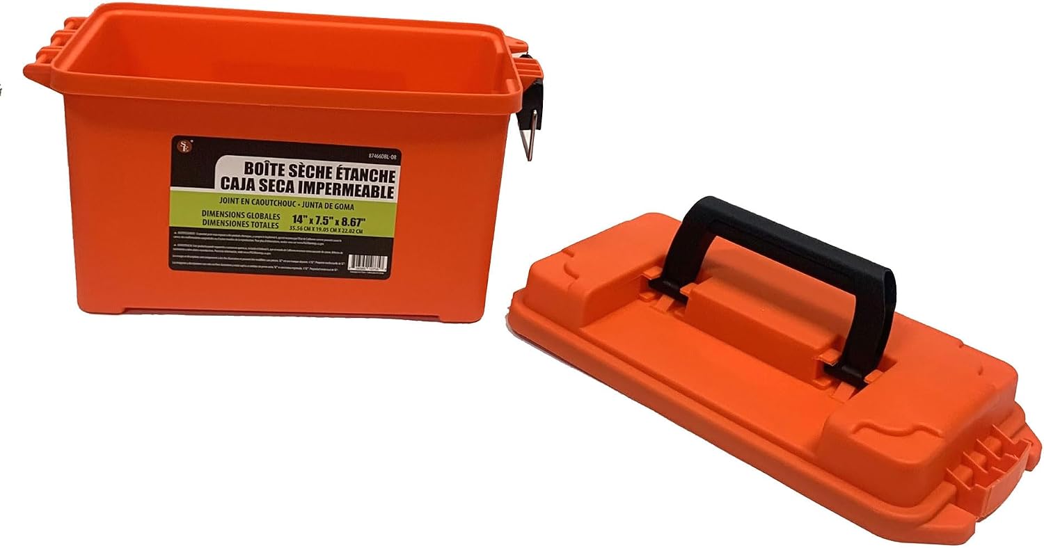 SE Waterproof Dry Box with Detachable Lid – 14