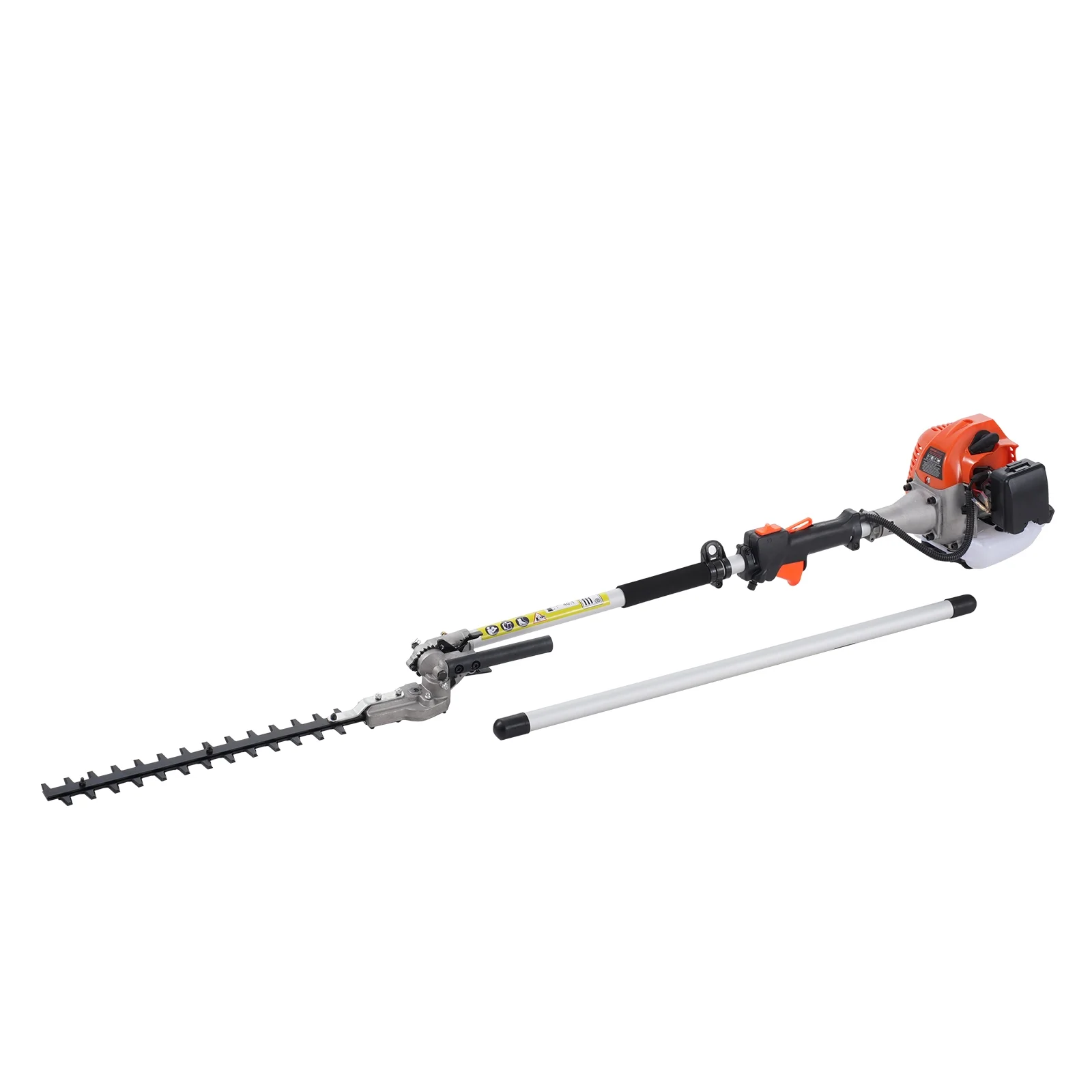 26CC 5-in-1 Multi-Functional Trimming Tools, Gas Hedge Trimmer, Weed Eater, String Trimmer, Edger, Pole Saw Chainsaw Pruner with Extension Pole - Image 9