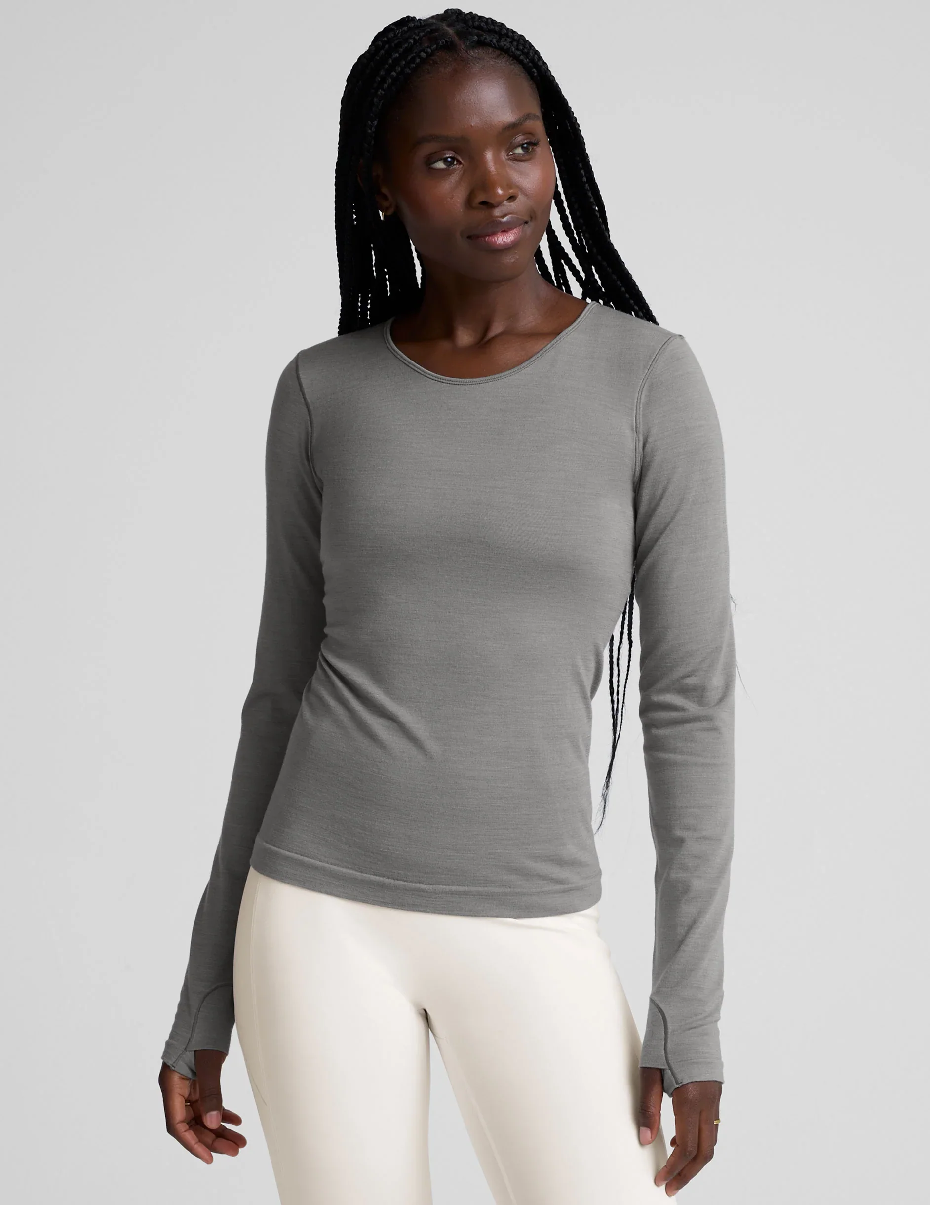 LuxeKnit Merino Wool Crewneck