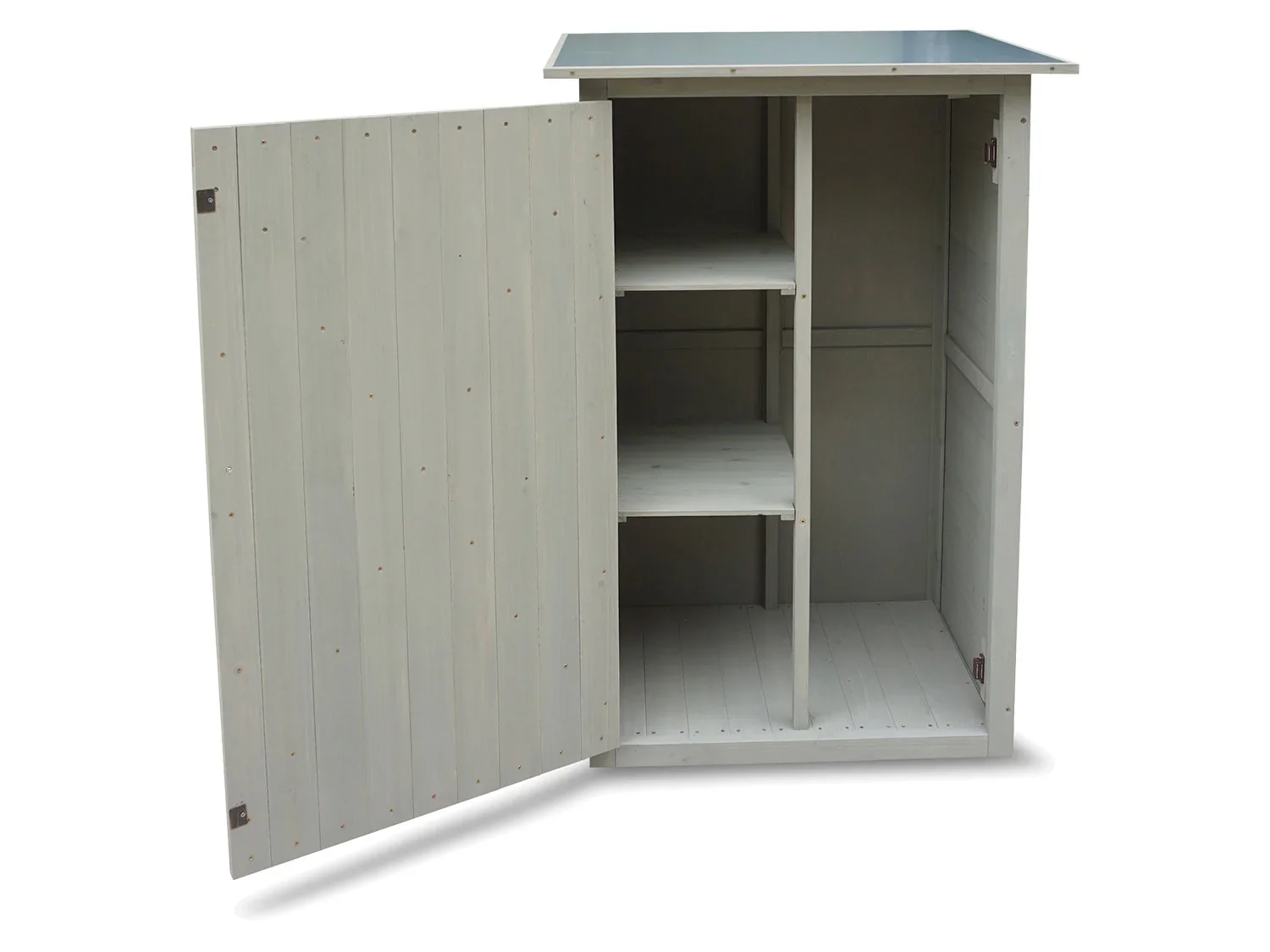 HABAU Armoire de jardin Benno, 76 x 56 x 117 cm, gris