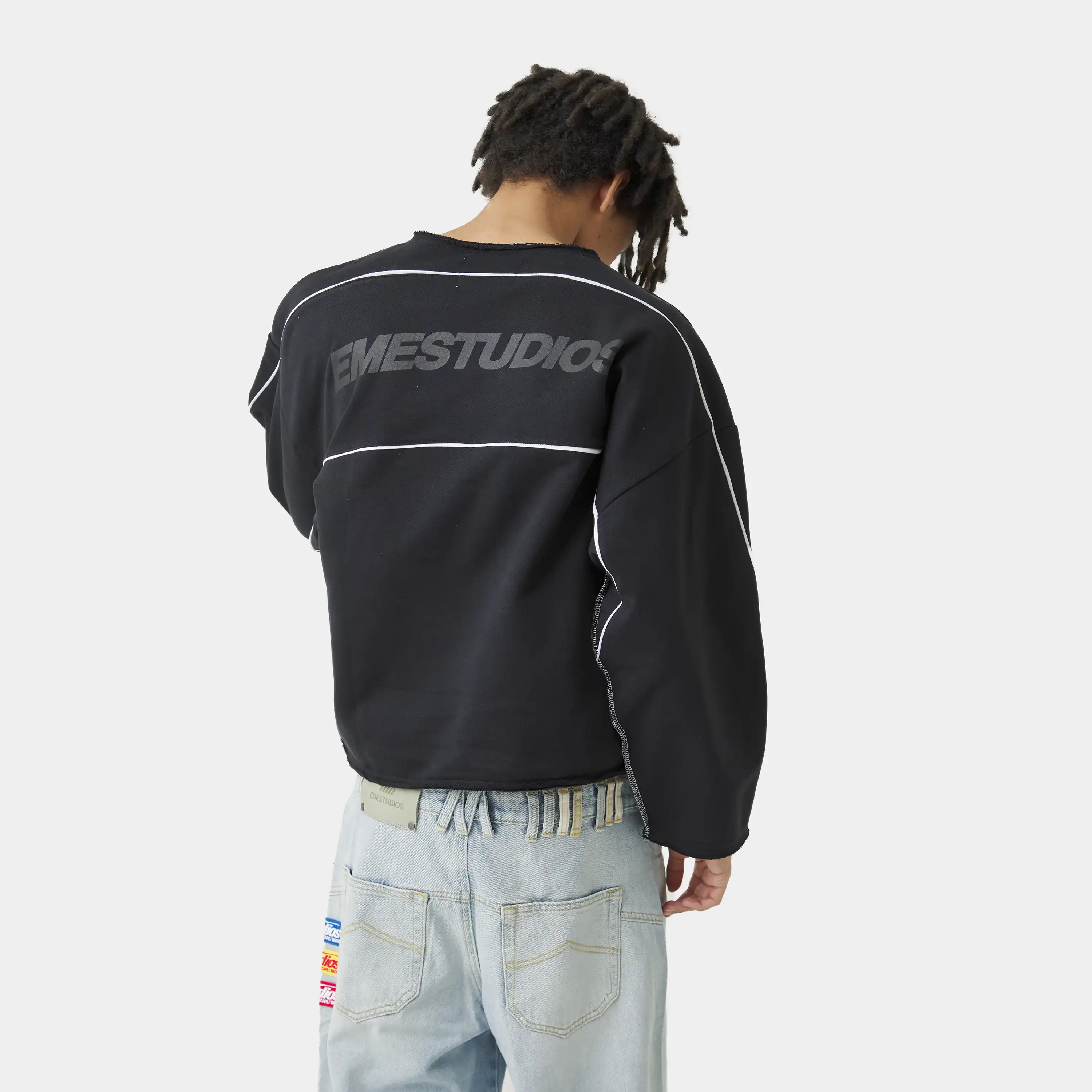 AFK Black Crewneck