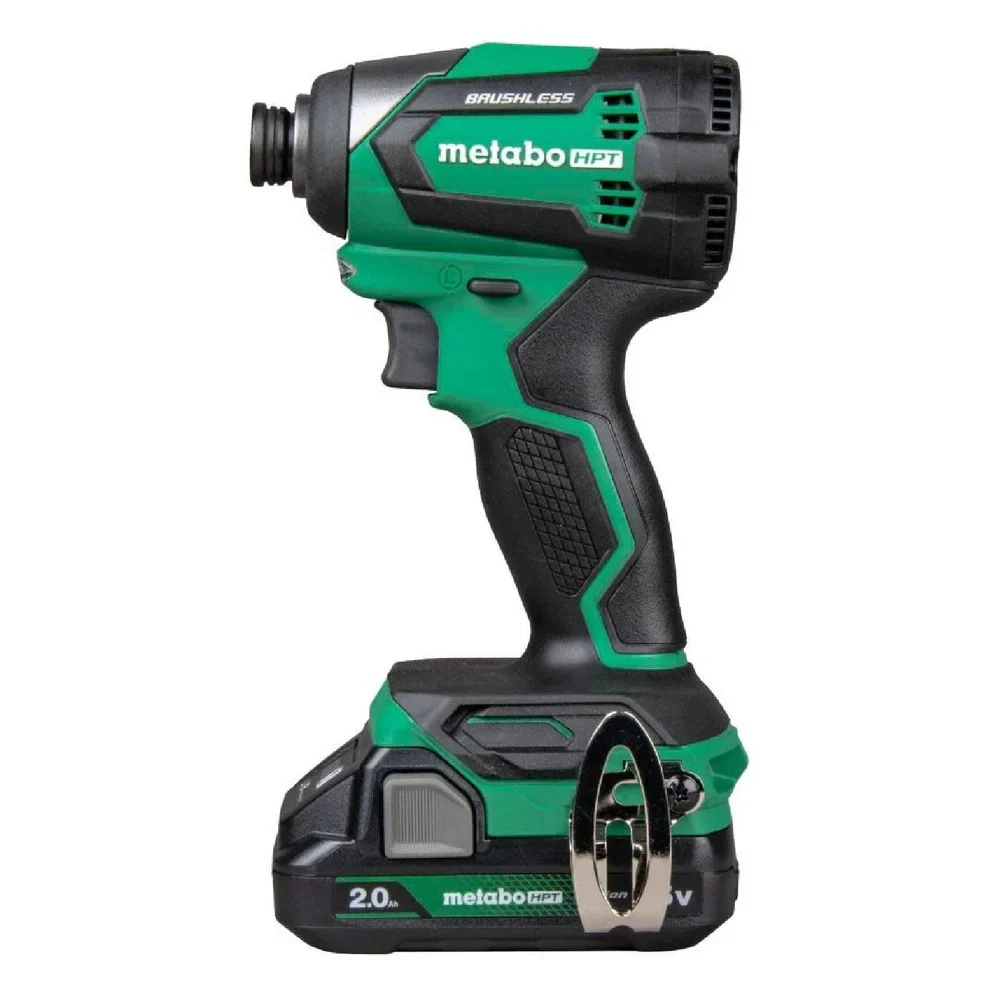 Metabo HPT 18V MultiVolt? Brad Nailer + Impact Driver Combo Kit, KC18DEXQD
