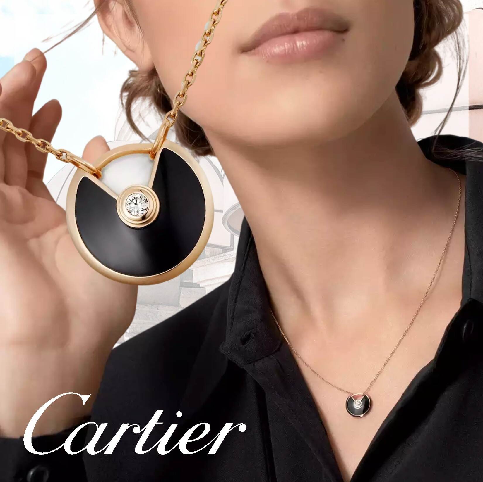Cartier 大人気★即納【カルティエ】アミュレットドゥ ネックレス XS