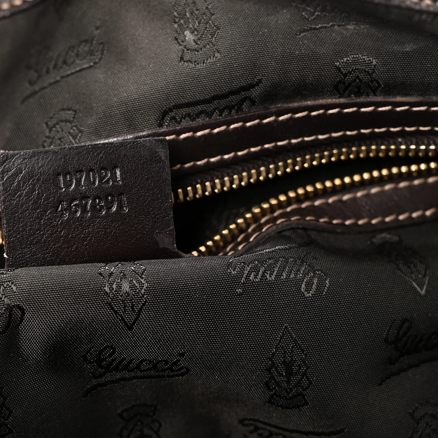 Crystal Monogram Medium Hysteria Top Handle Bag