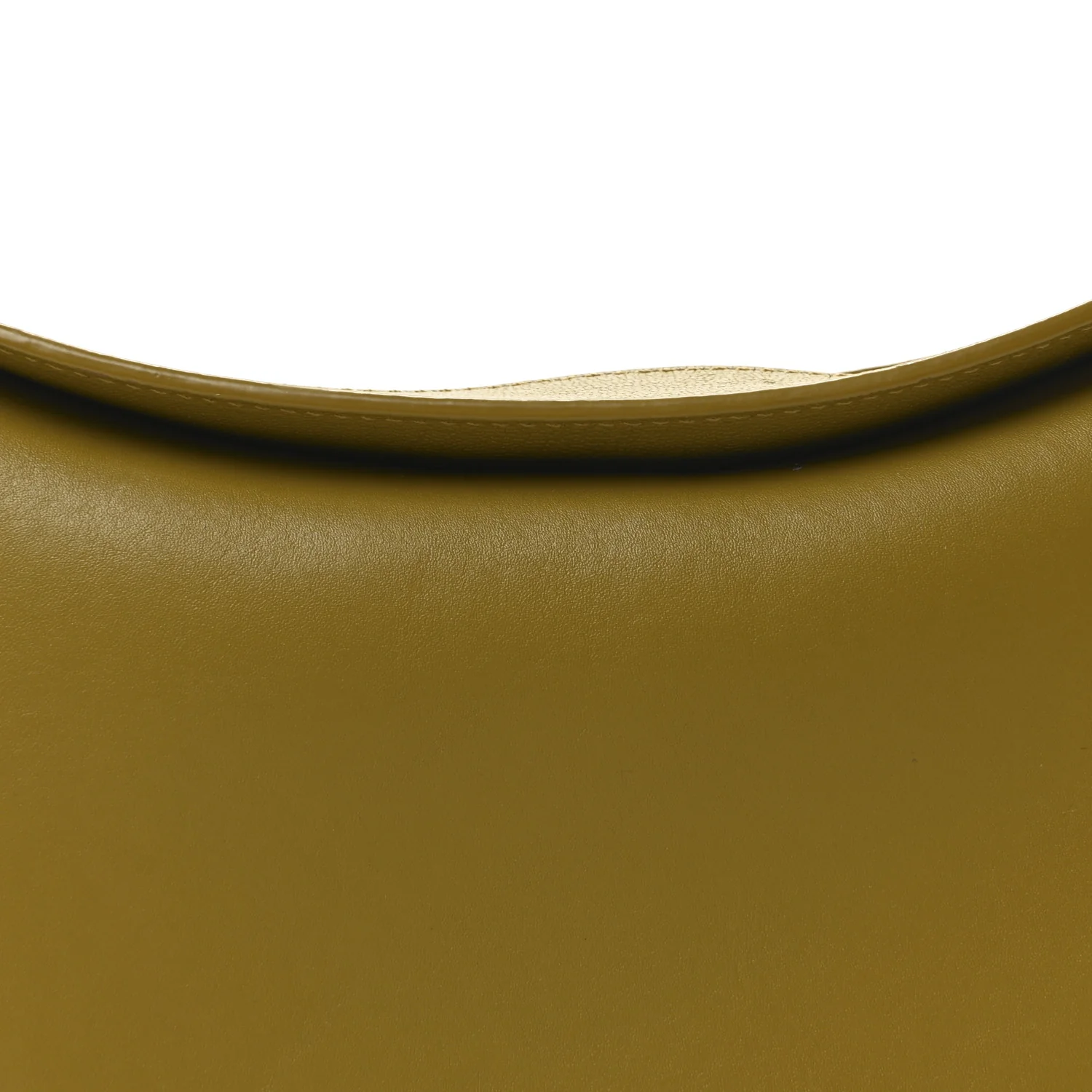 Satin Calfskin Jacquard Small Luna Bag Ochre