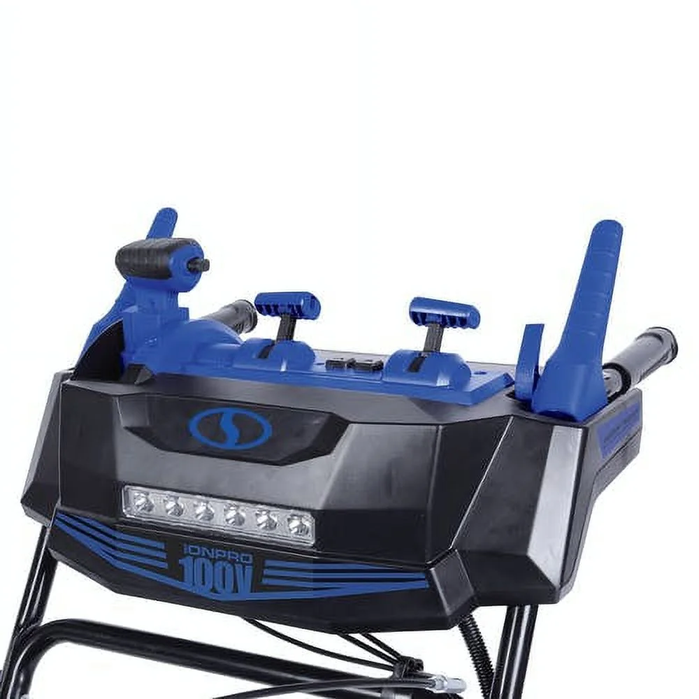 Restored 100 Volt iONPRO 24 in Cordless Dual Stage Snow Blower with 2 x 5 0 Ah Batteries and Charger (Refurbished) Image 6