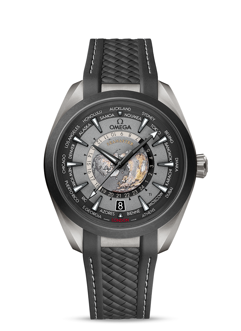 [Super Clone]Omega Seamaster AQUA TERRA 150M Co-Axial Master Chronometer GMT World Timer 43mm