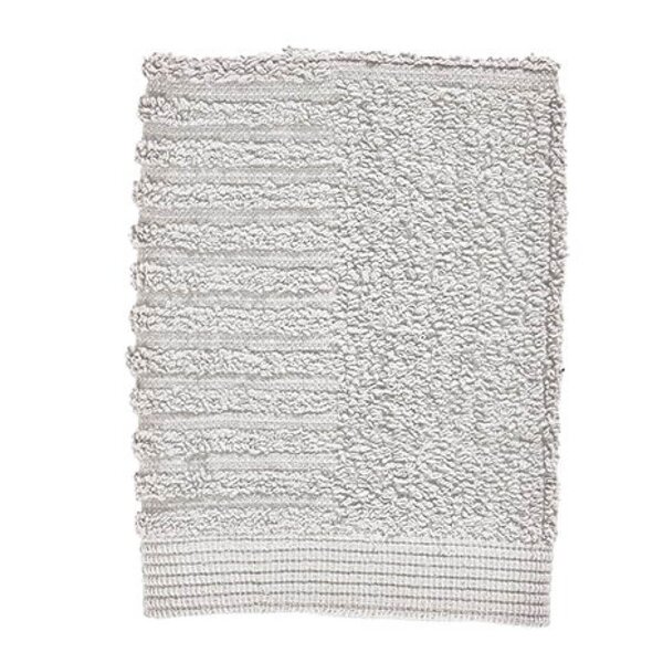 Classic vaskeklut 30x30 cm lys grå