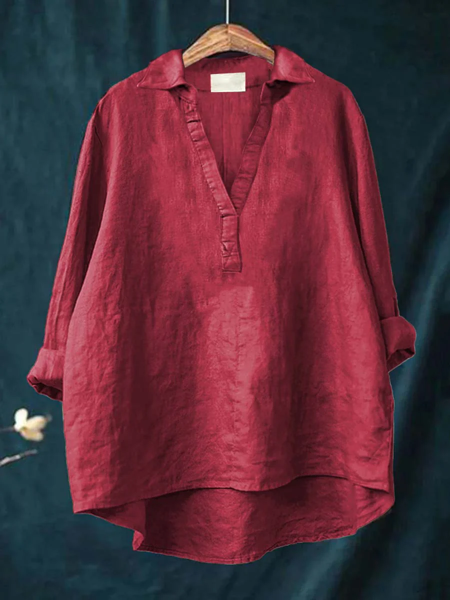 Andrea | Blouse d'été élégante Linne