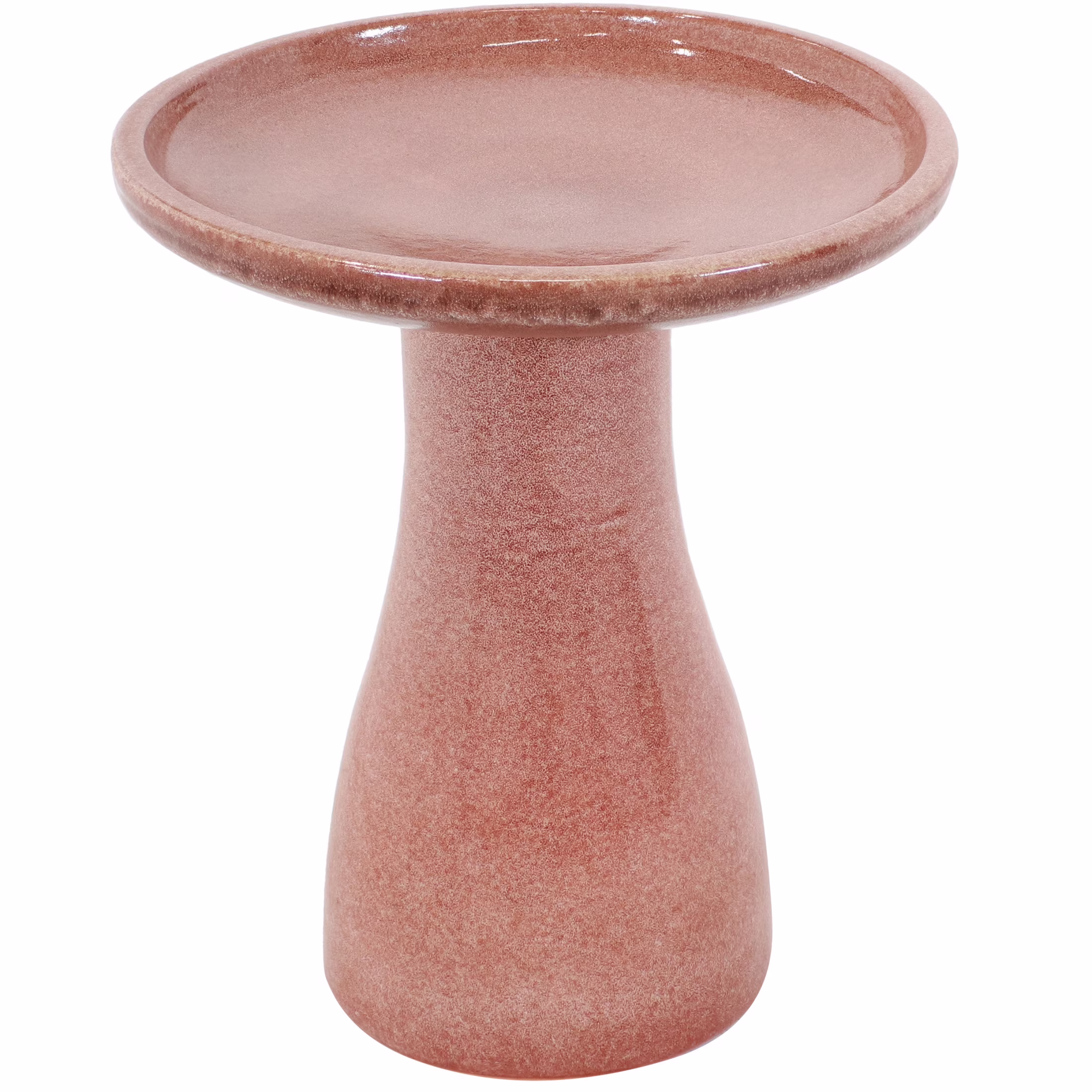 Freestanding Ceramic Outdoor Bird Bath, Glazed, UV-Resistant Galaxy Blue Finish(Galaxy Blue) - Image 5