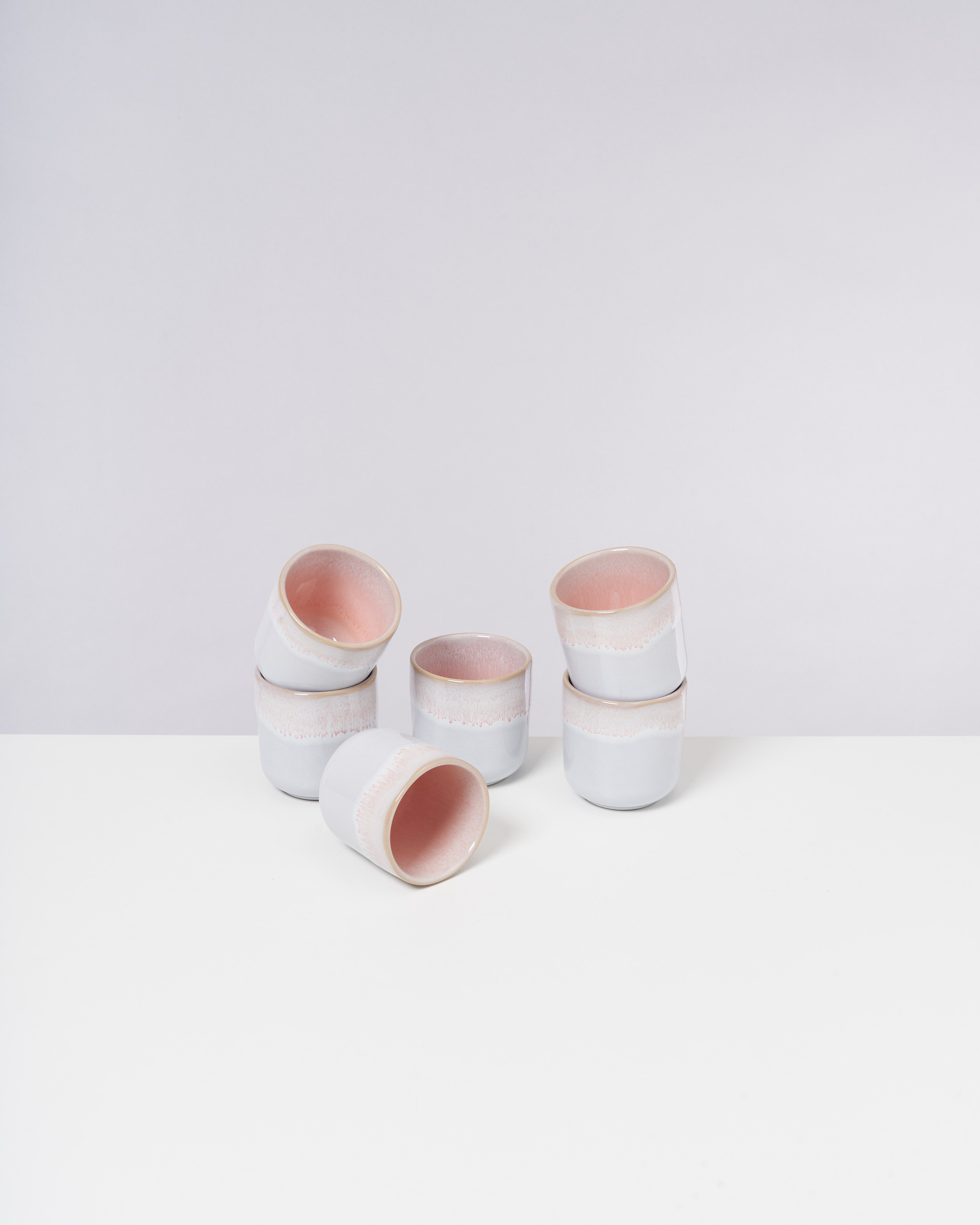 MELIDES - SMALL CUP ROSÉ SET OF 6
