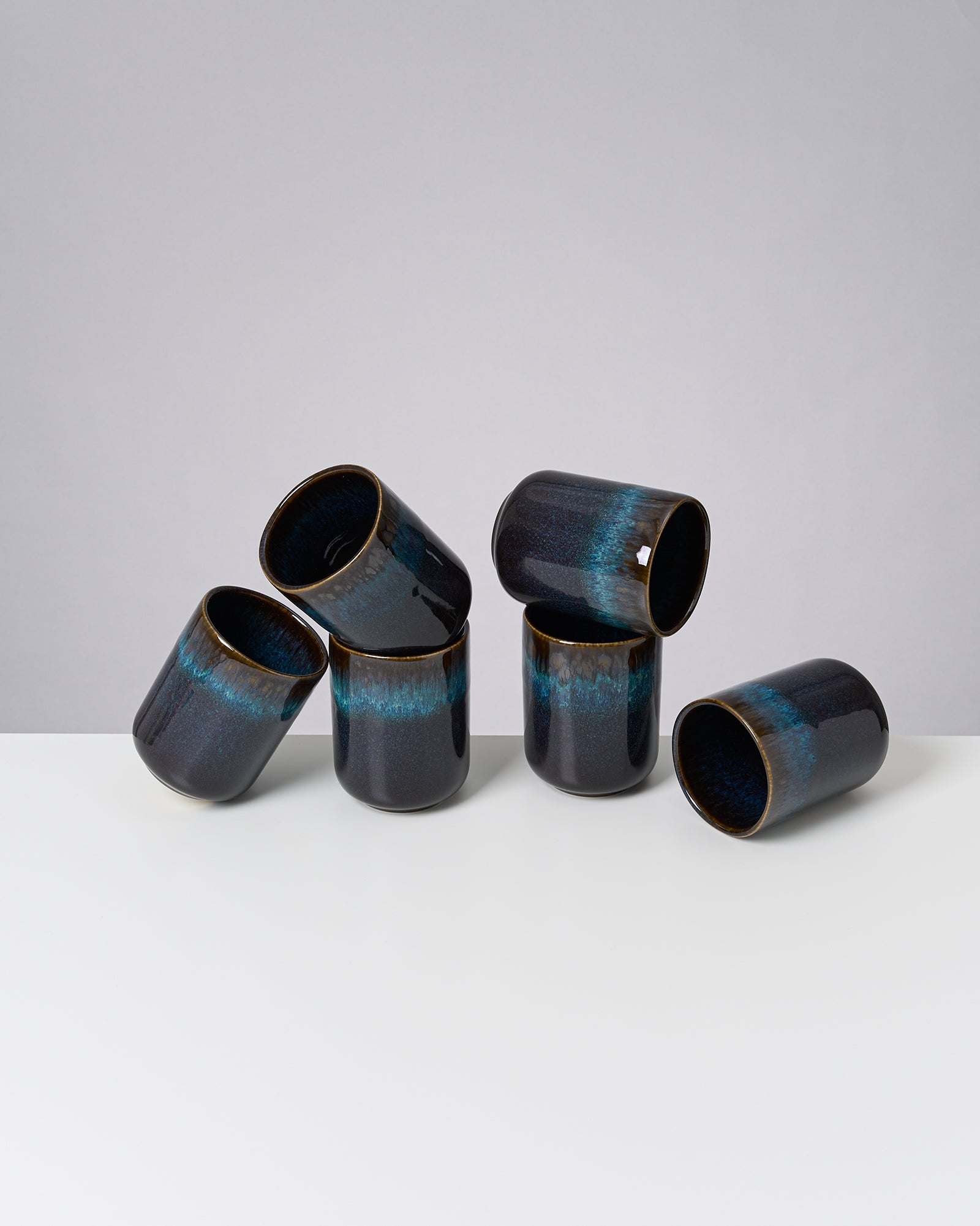 MELIDES - LARGE CUP OCEANBLUE SET OF 6