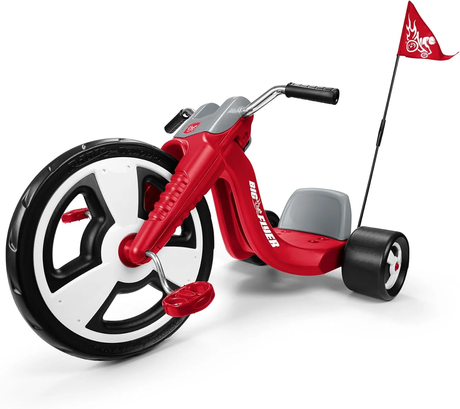 Sporty outdoor riding toy, suitable for children aged 3 to 7, red children's bicycle