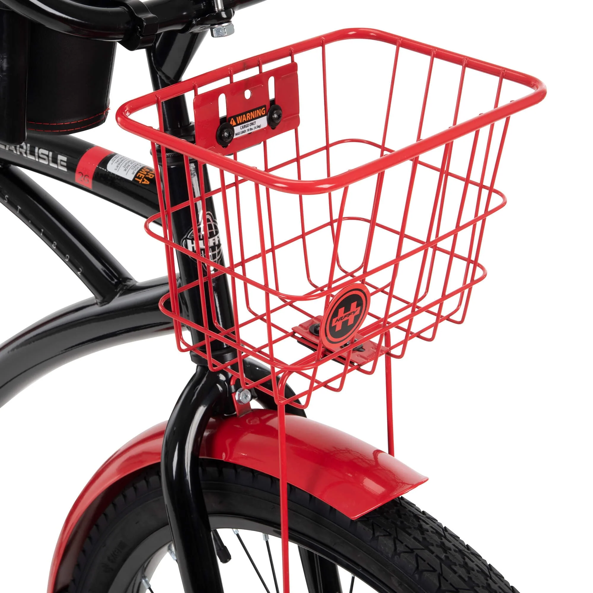 Huffy 26 In Carlisle Men’s Comfort Cruiser Bike, Black Image 2