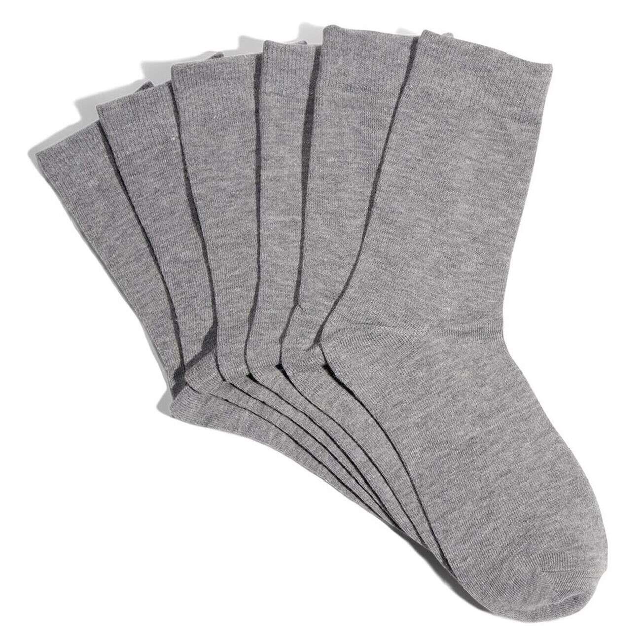 Lot 3 paires chaussettes tige longue coton et polyester - 3 coloris
