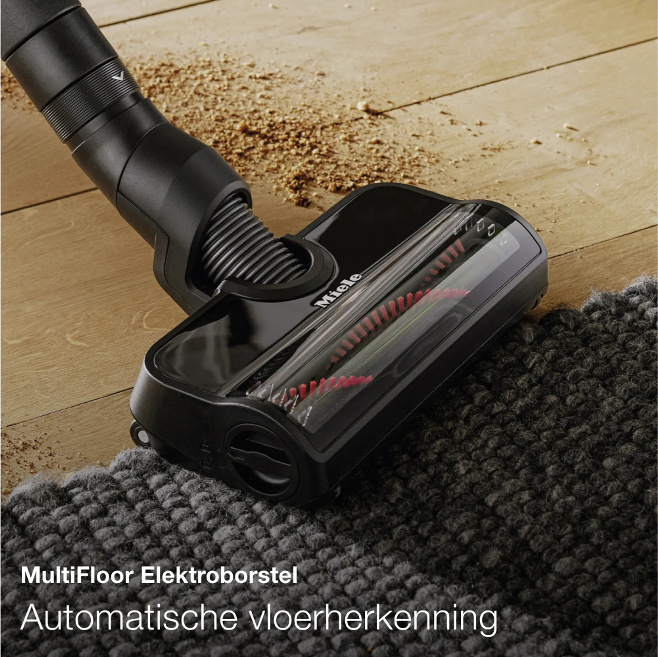 Miele Steelstofzuiger Duoflex HX1 Cat&dog - Zwart