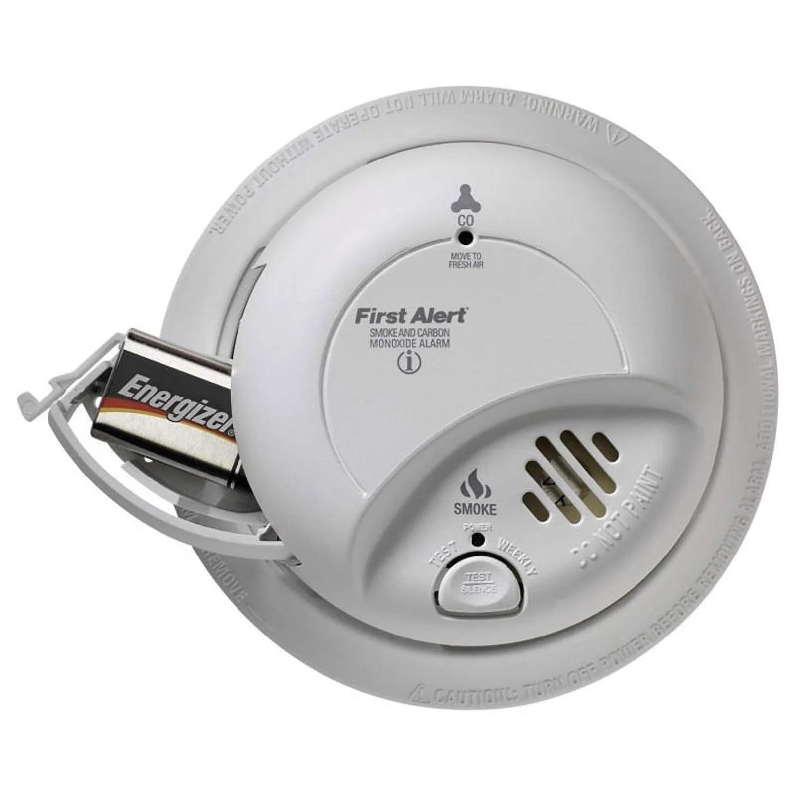 First Alert BRK SC9120B (2 Pack) Smoke & Carbon Monoxide Detector W/ Batt Backup