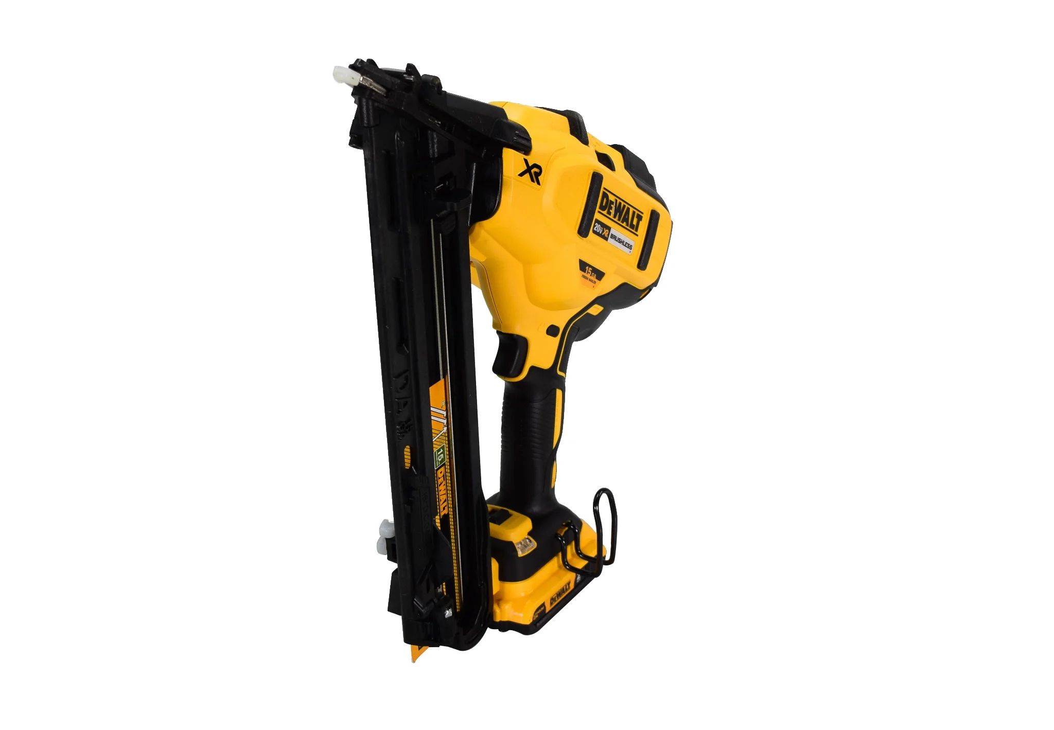 20V MAX Finish Nailer Kit, Angled, 15GA, Battery, Charger Bag (DCN650D1)(1) - Image 3