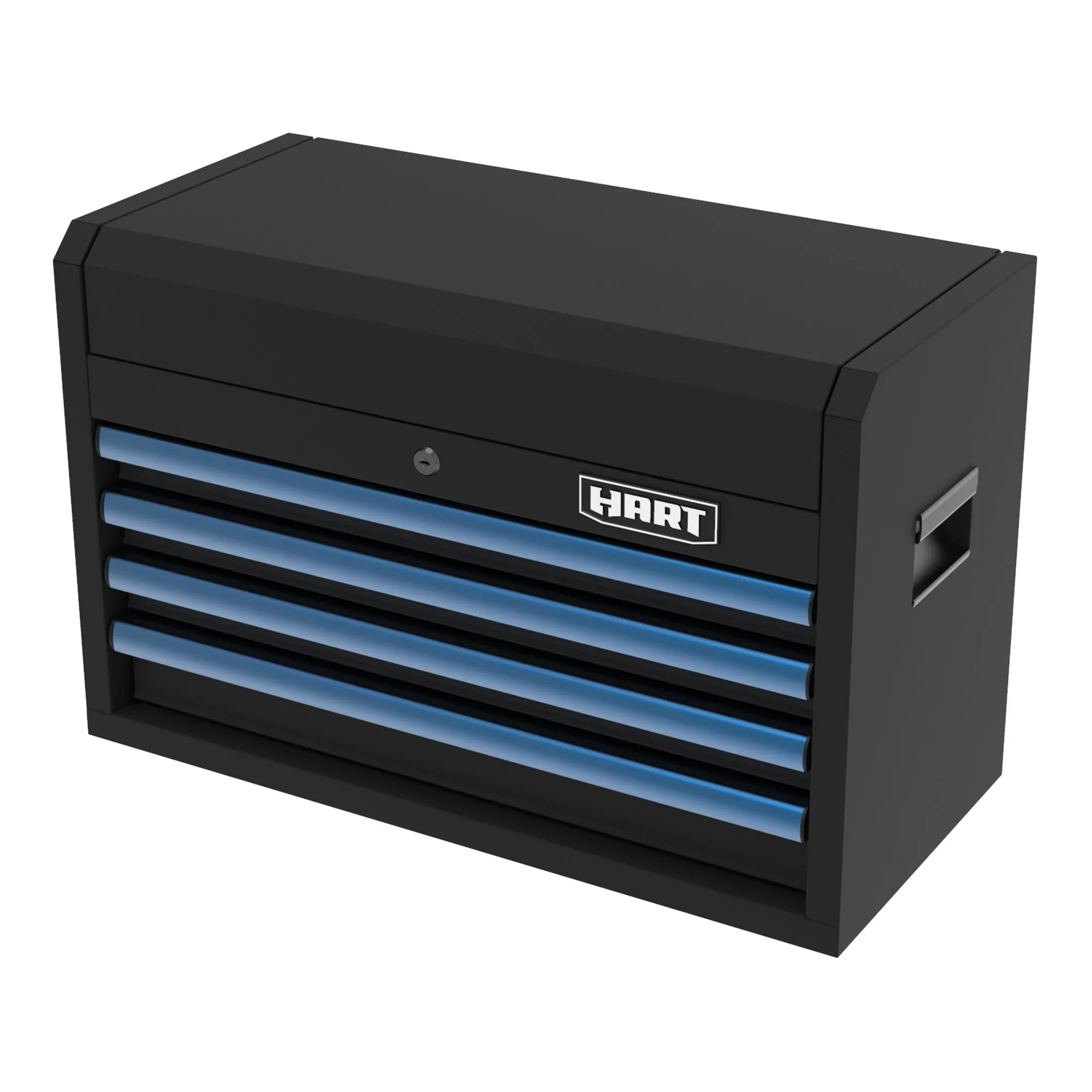 HART 26-Inch 4-Drawer Heavy-Duty Steel Tool Chest, Locking Garage Storage Organizer