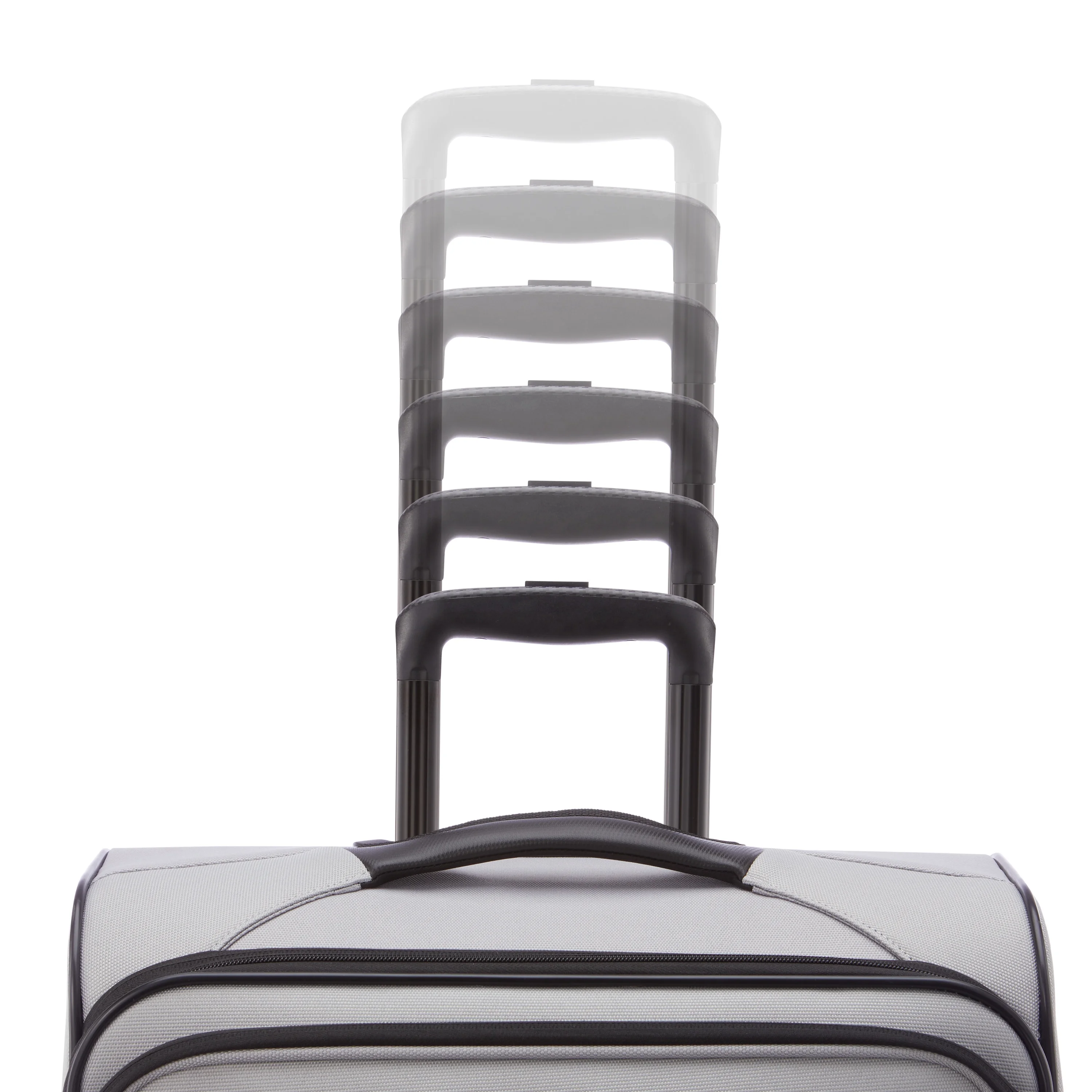 X-Lite 3-Piece Luggage Set with Spinner Wheels Light Grey(Light Grey) - Image 3