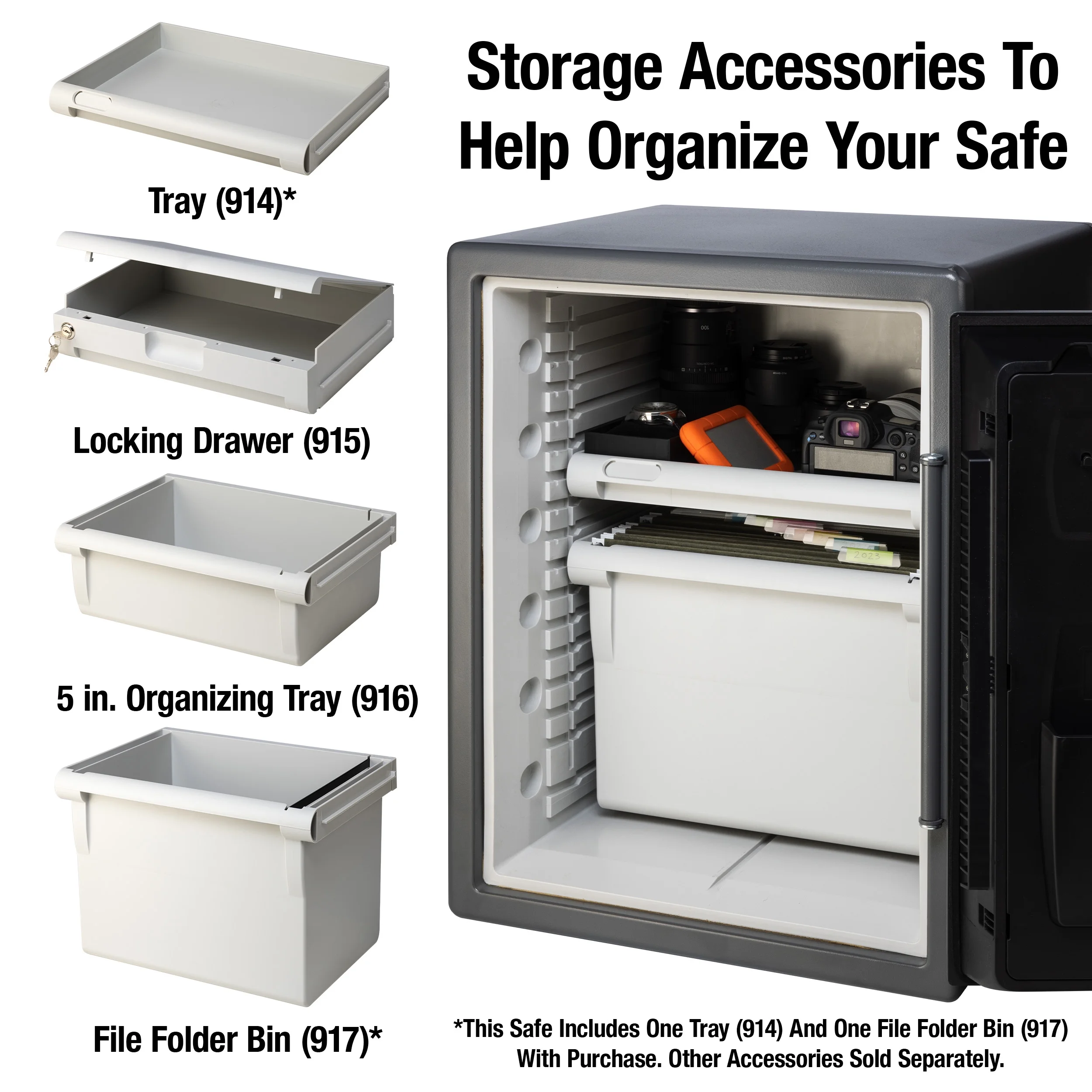SFW205DPB Fire and Water-Resistant Safe with Dial Lock, 2.0 cu. ft. - Image 6