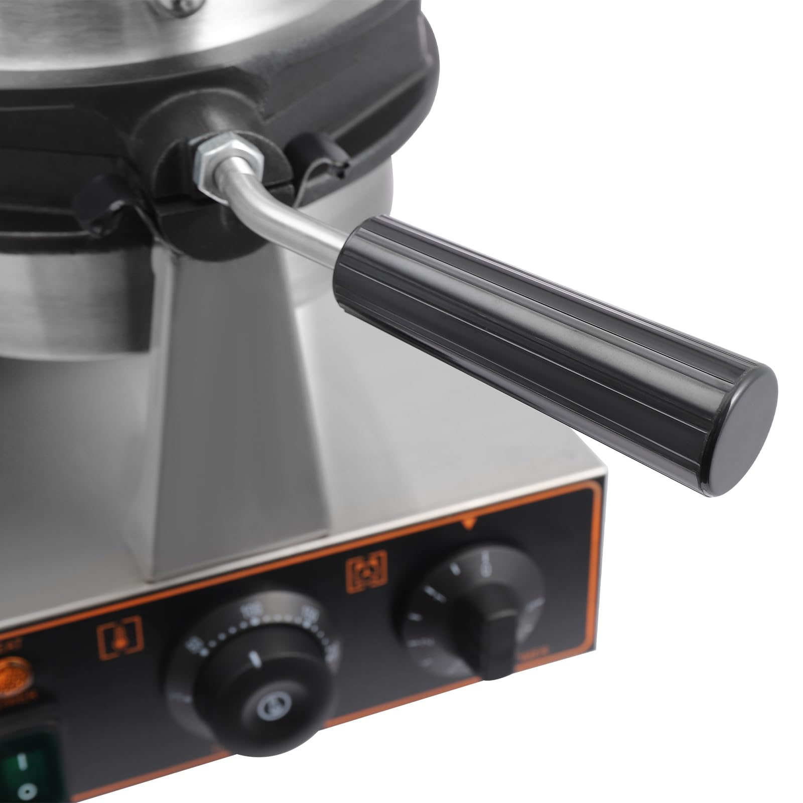 Commercial Bubble Waffle Maker Machine, 1300W Electric Egg Waffle Maker Hong Kong Waffler Non stick Coating, 180° Rotating, Temperature Control &Timer,Ready in under 5 Minutes