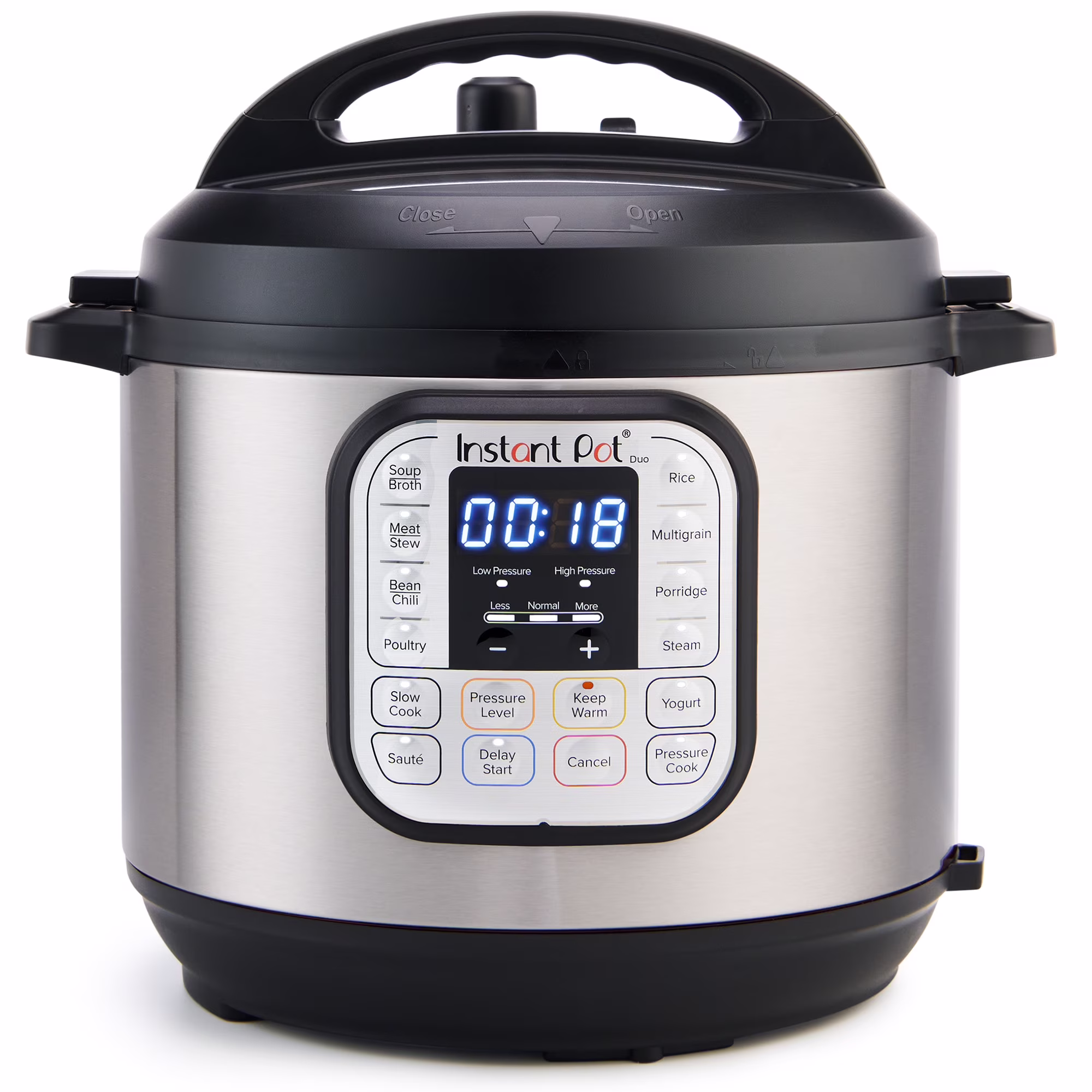 Instant Pot 6qt DUO 7 - in - 1 Multi - Cooker, Pressure Cook, Slow Cook, & More, Stainless Steel