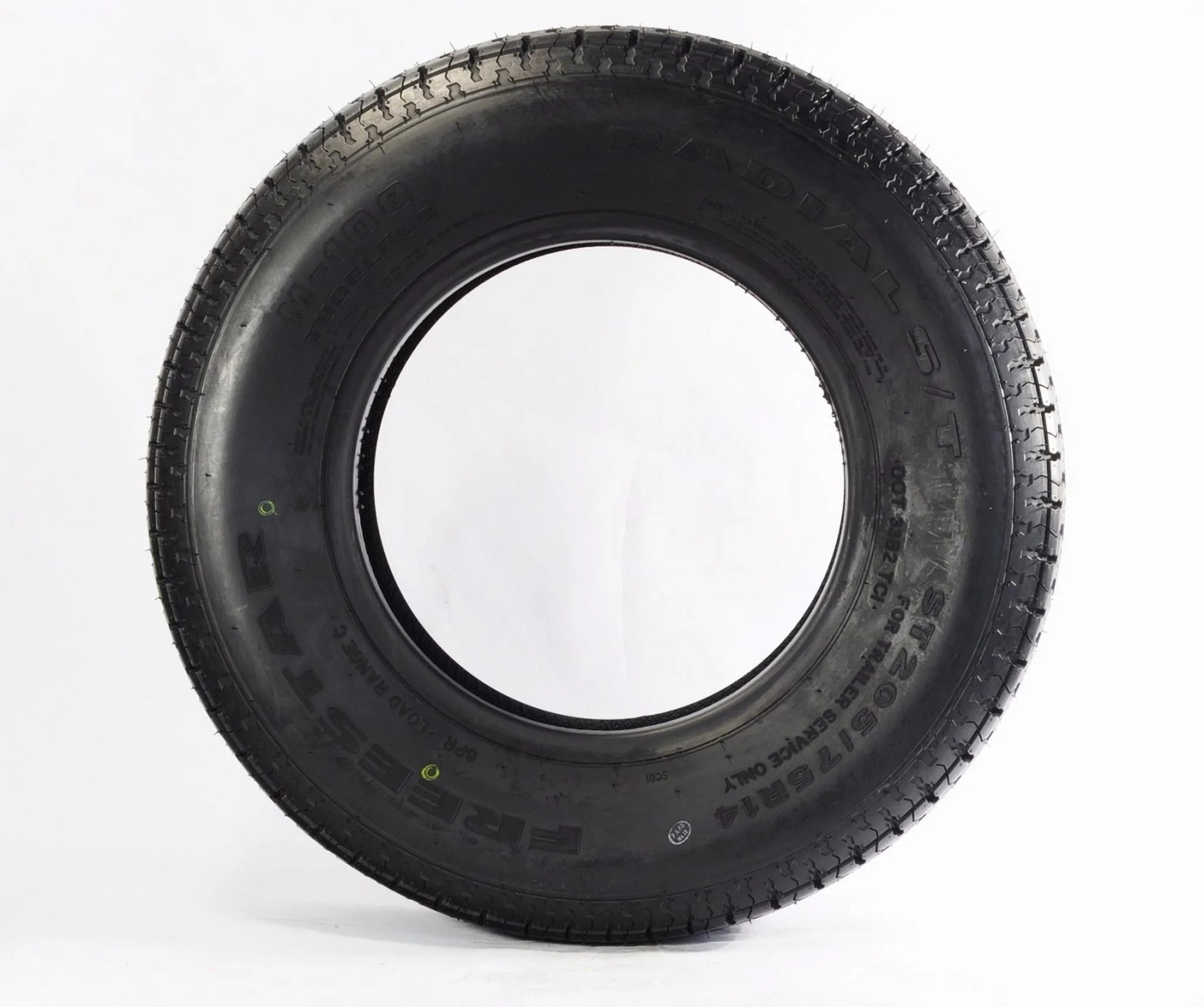 Two Rainier Radial ST205/75R14 Trailer Tires Load Range C 1760# 205/75 R 14 Tire