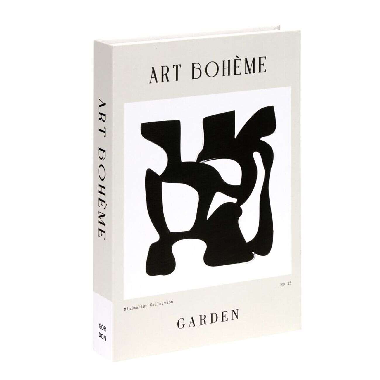 Boîte livre déco galerie d'art 25x18xÉp4cm (2 modèles)