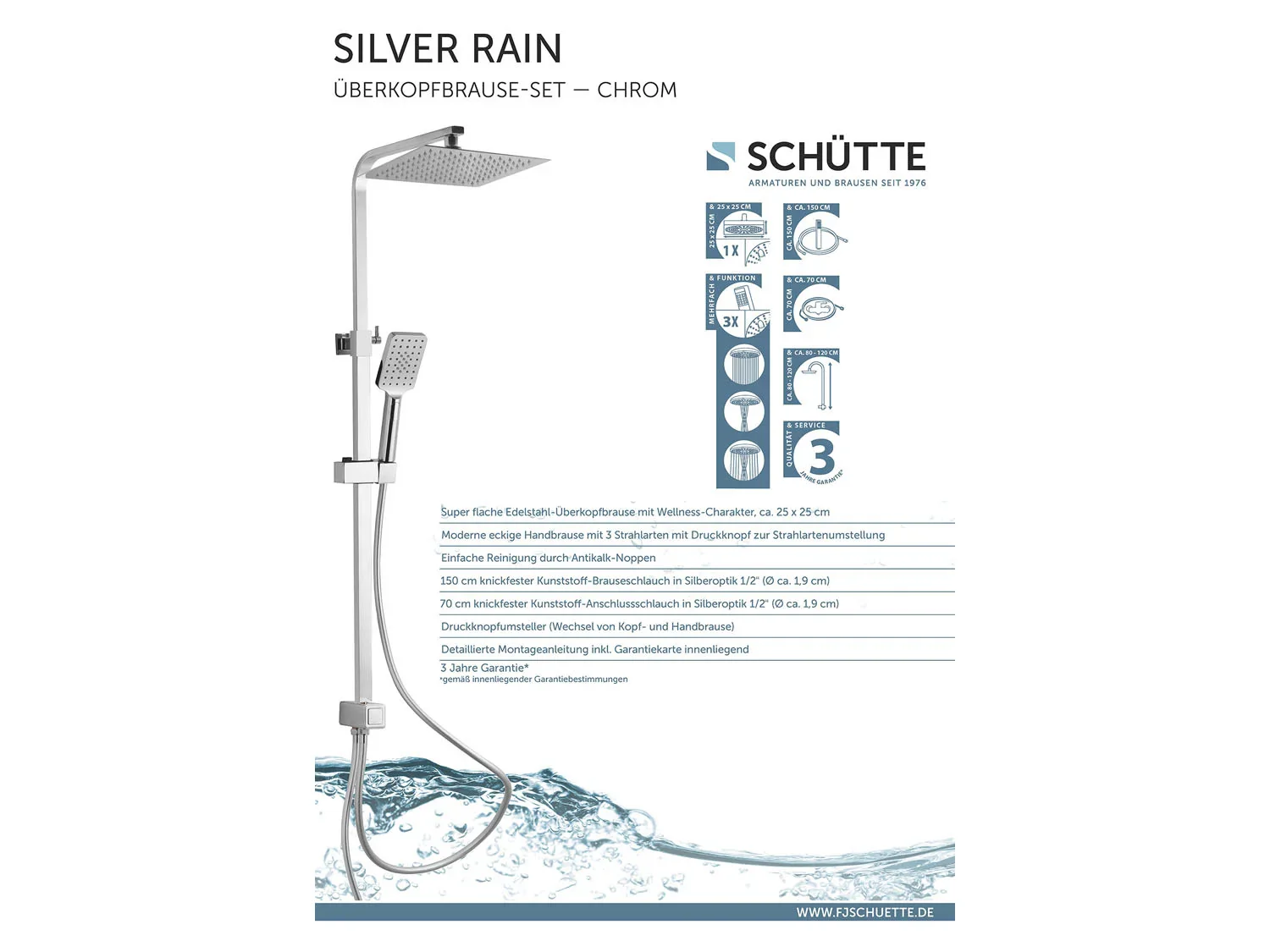 Schtte Colonne de douche