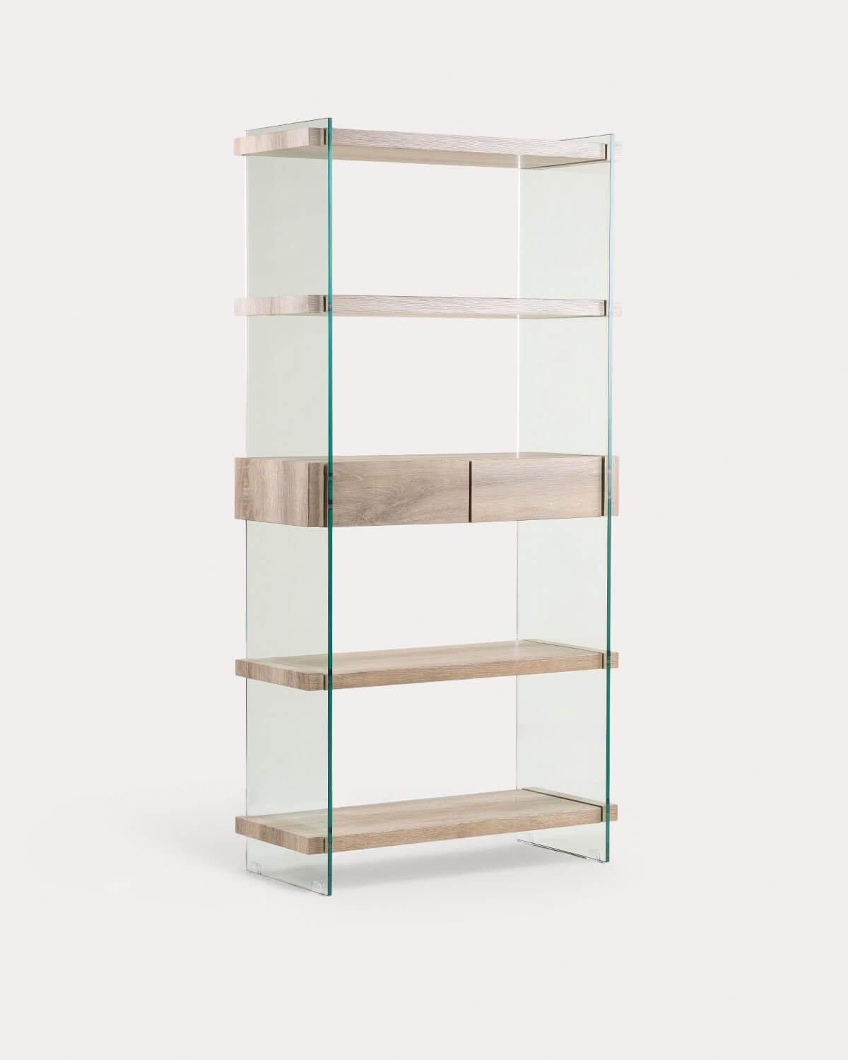 Layers - Estantería de Cristal y Madera Layers