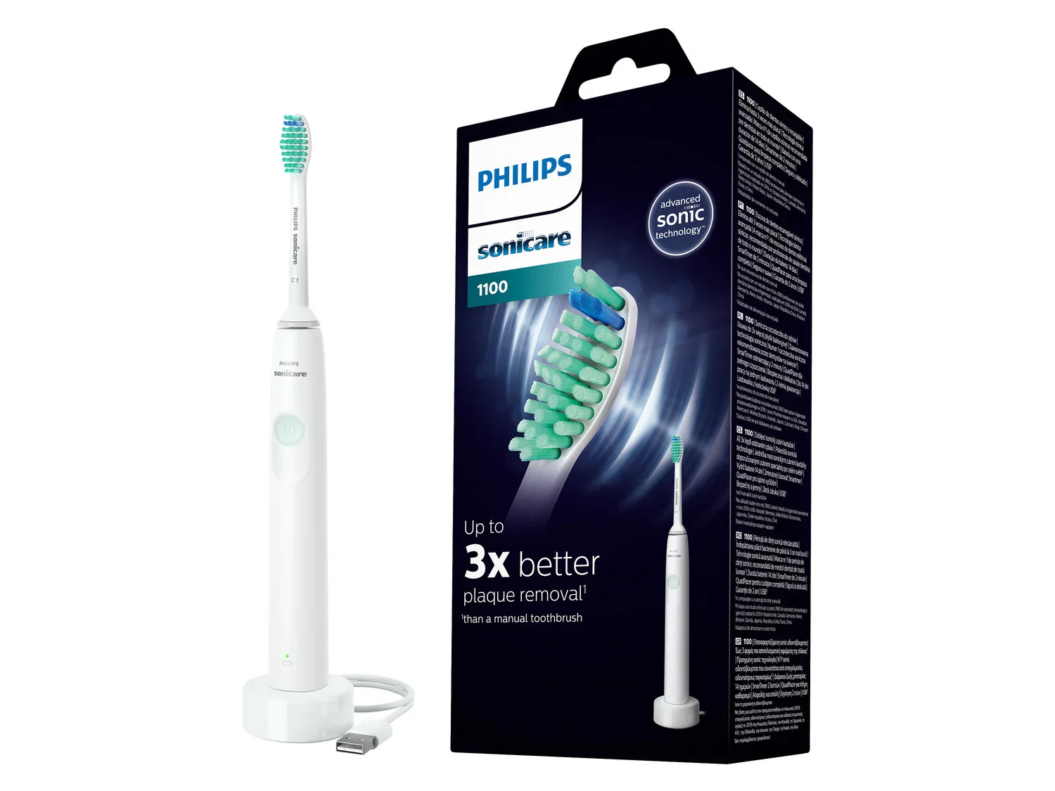PHILIPS Brosse  dents lectrique 1100 Series HX3641/11