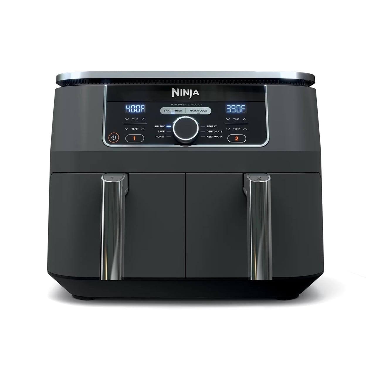 Ninja AD150 Foodi 6-in-1, 8-Qt. 2-Basket Air Fryer with DualZone