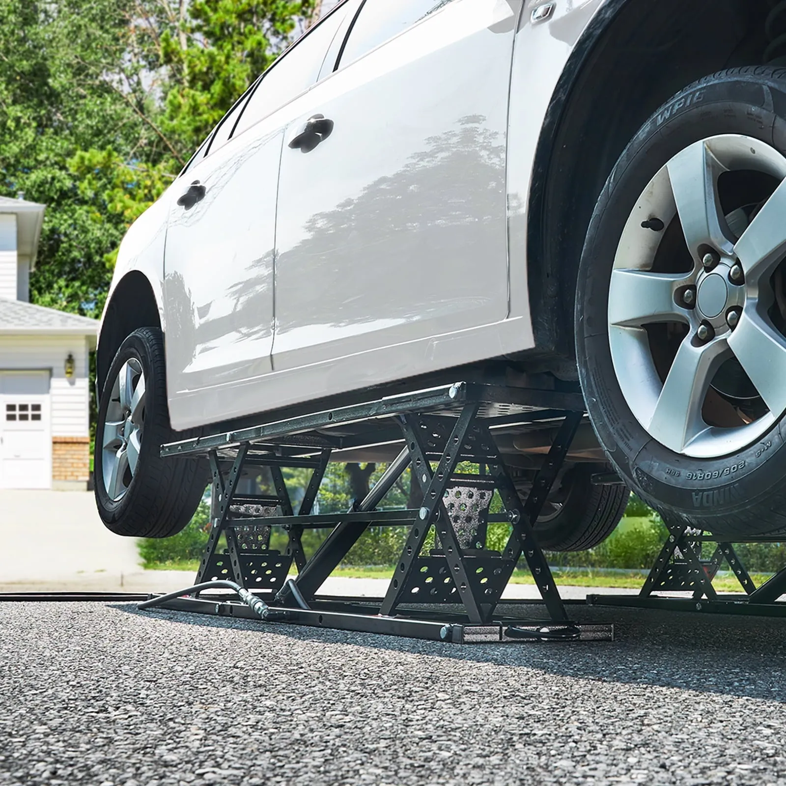 Pont élévateur portable de 2268 kg (5000 lb) avec cric automatique pour garage à domicile