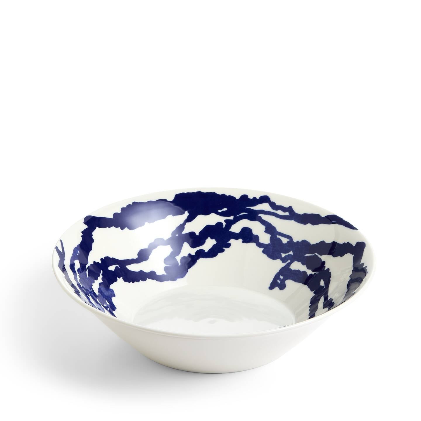 Pacific Coral Serving Bowl Blue