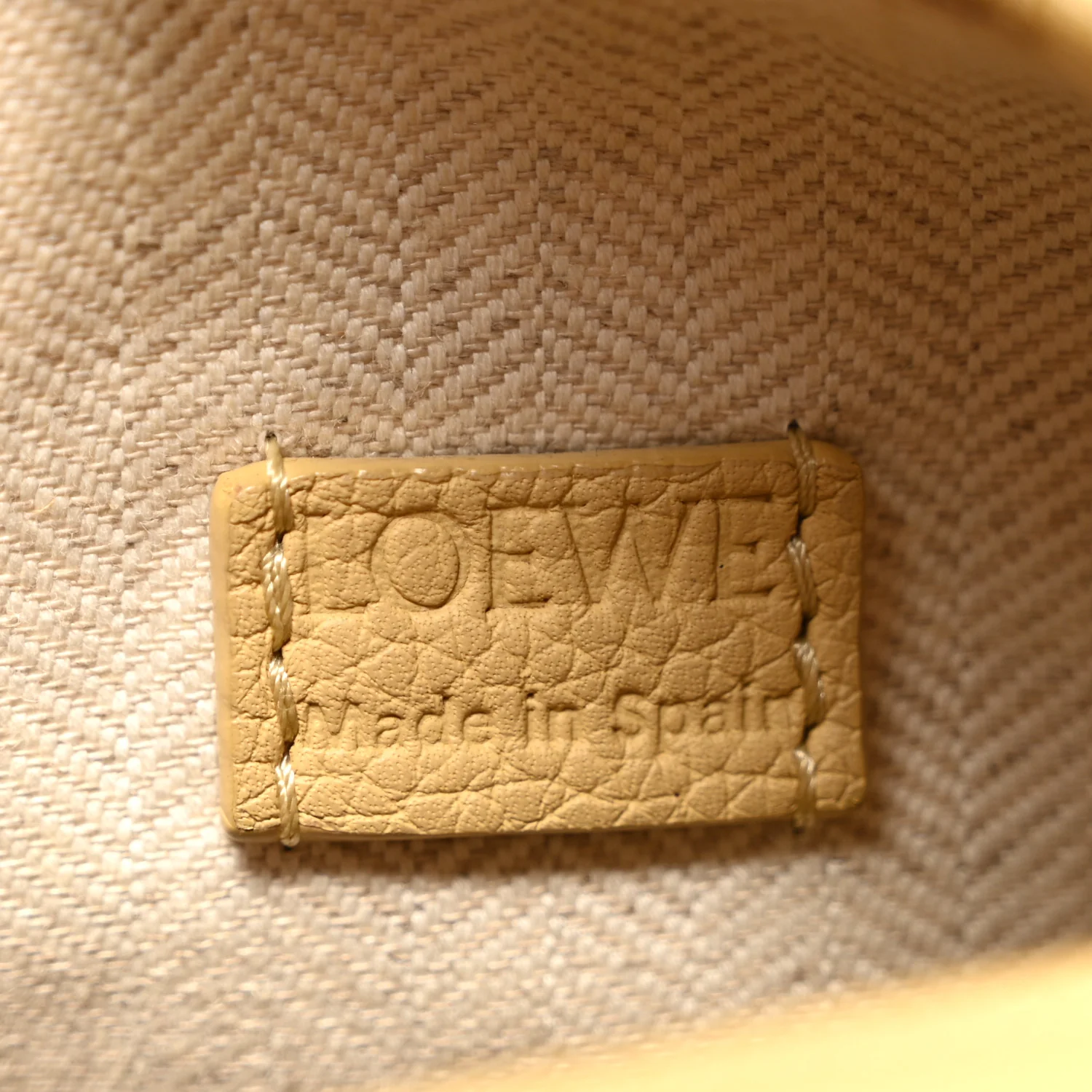 Calfskin Mini Puzzle Bag Dark Butter