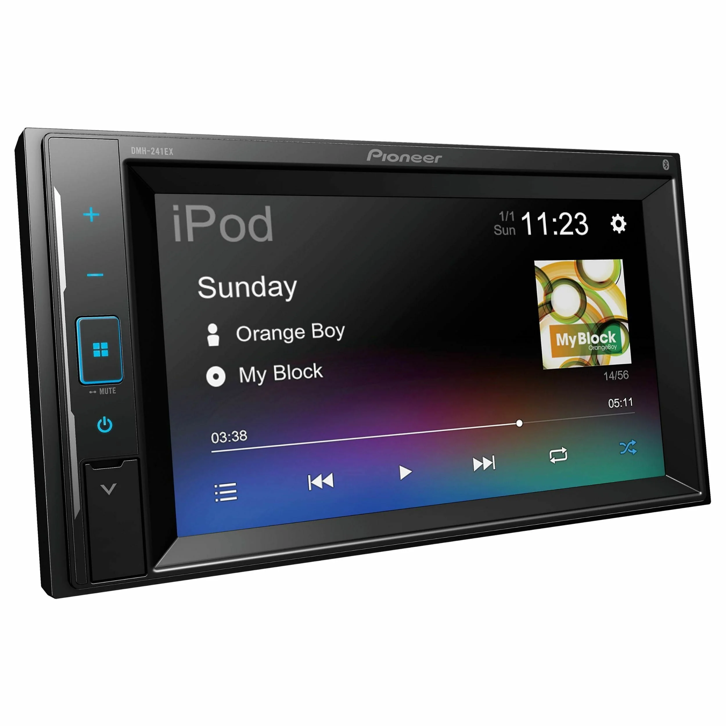 DMH 241EX 6 2 inch Touchscreen, Bluetooth Digital Media Receiver Black Image 4
