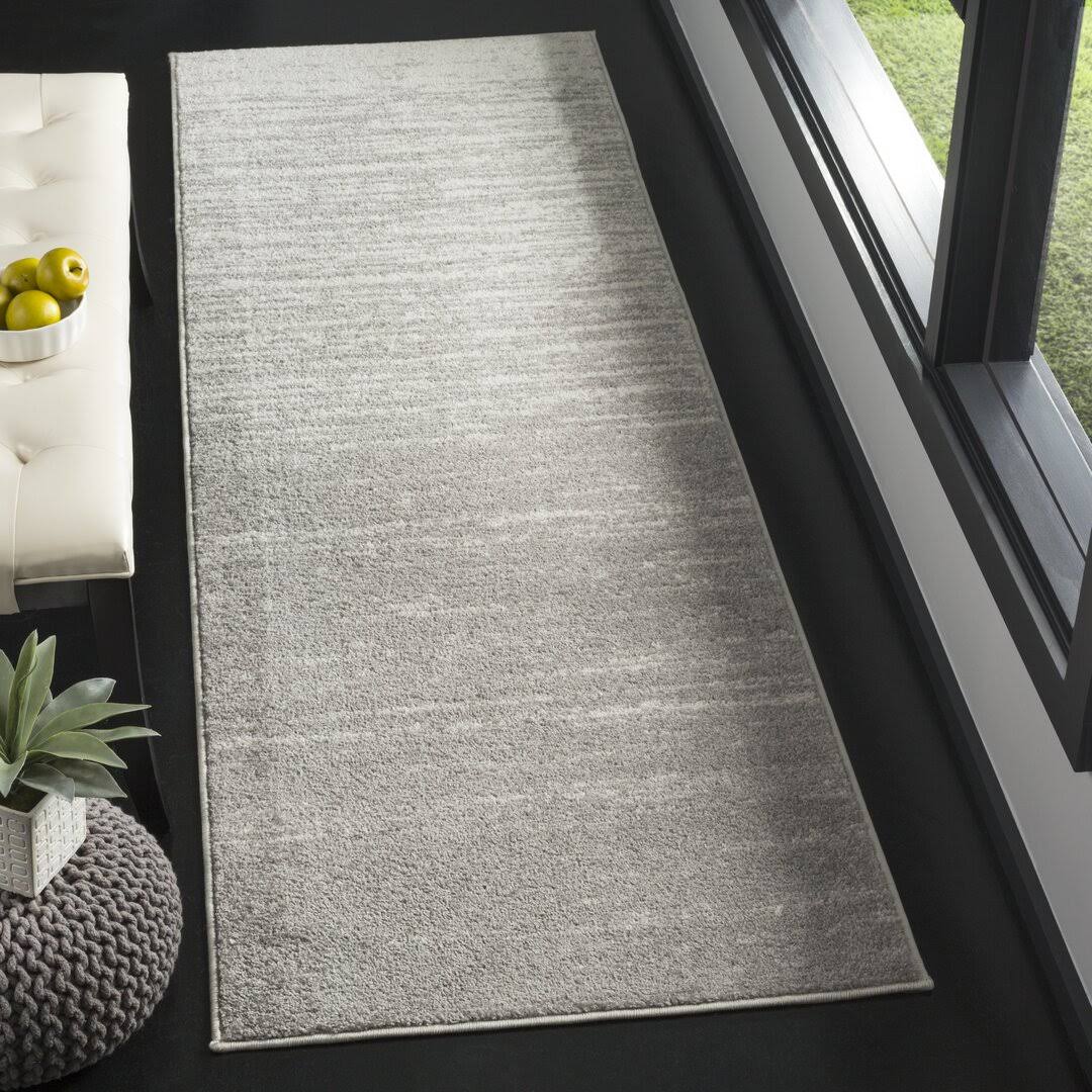 Greyleigh Connie Gray Area Rug Size Runner 2'6 inch x 12'