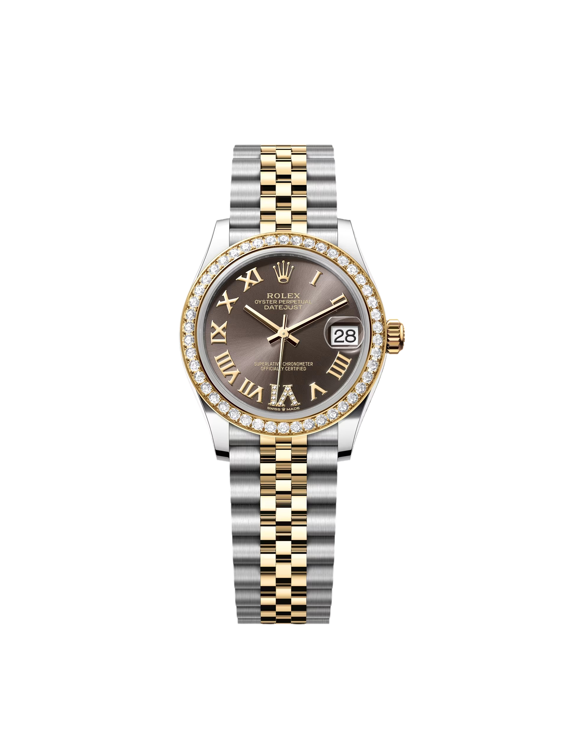 【Super Clone】RLX Datejust m278383RBR-0017/0018 31mm Dark Grey Dial Oyster Bracelet